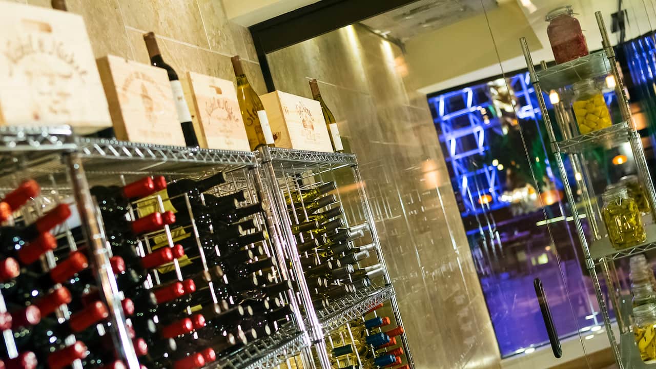 Roost Wall of Wine