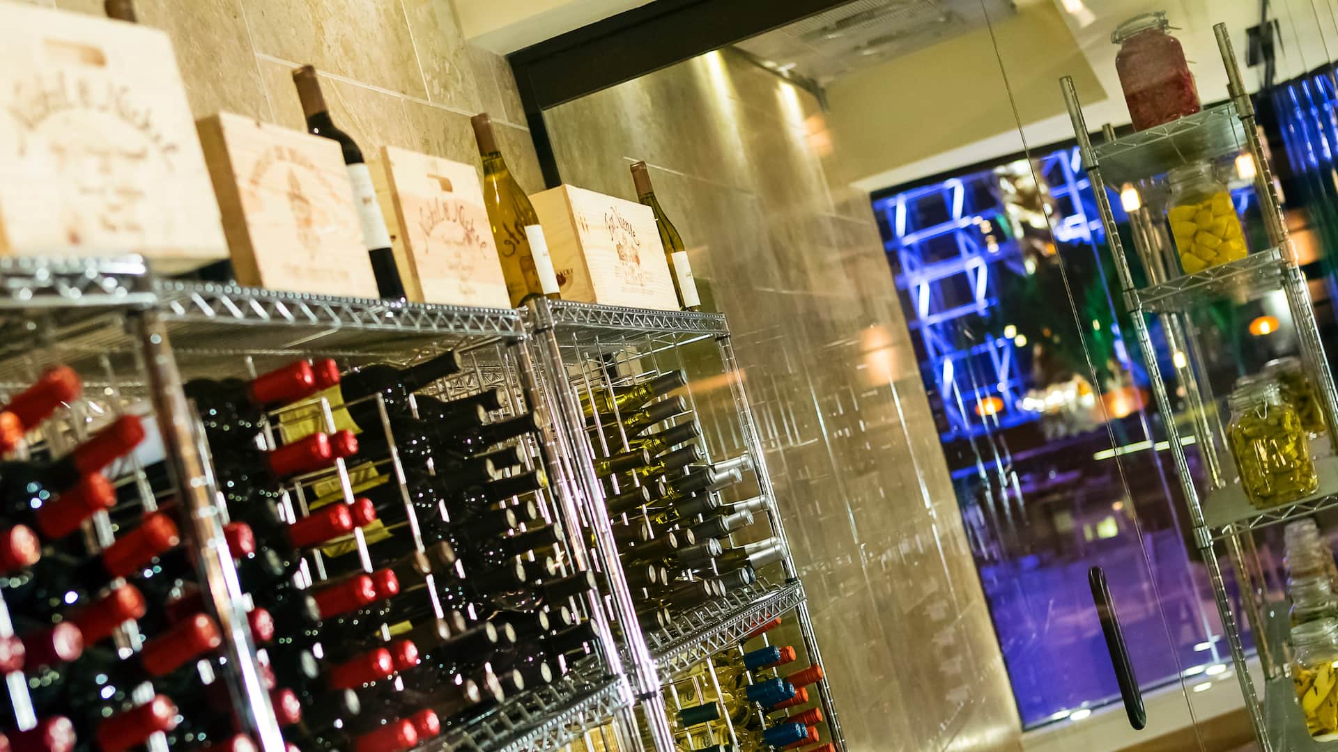 Hyatt Regency Greenville Roost Wall of Wine