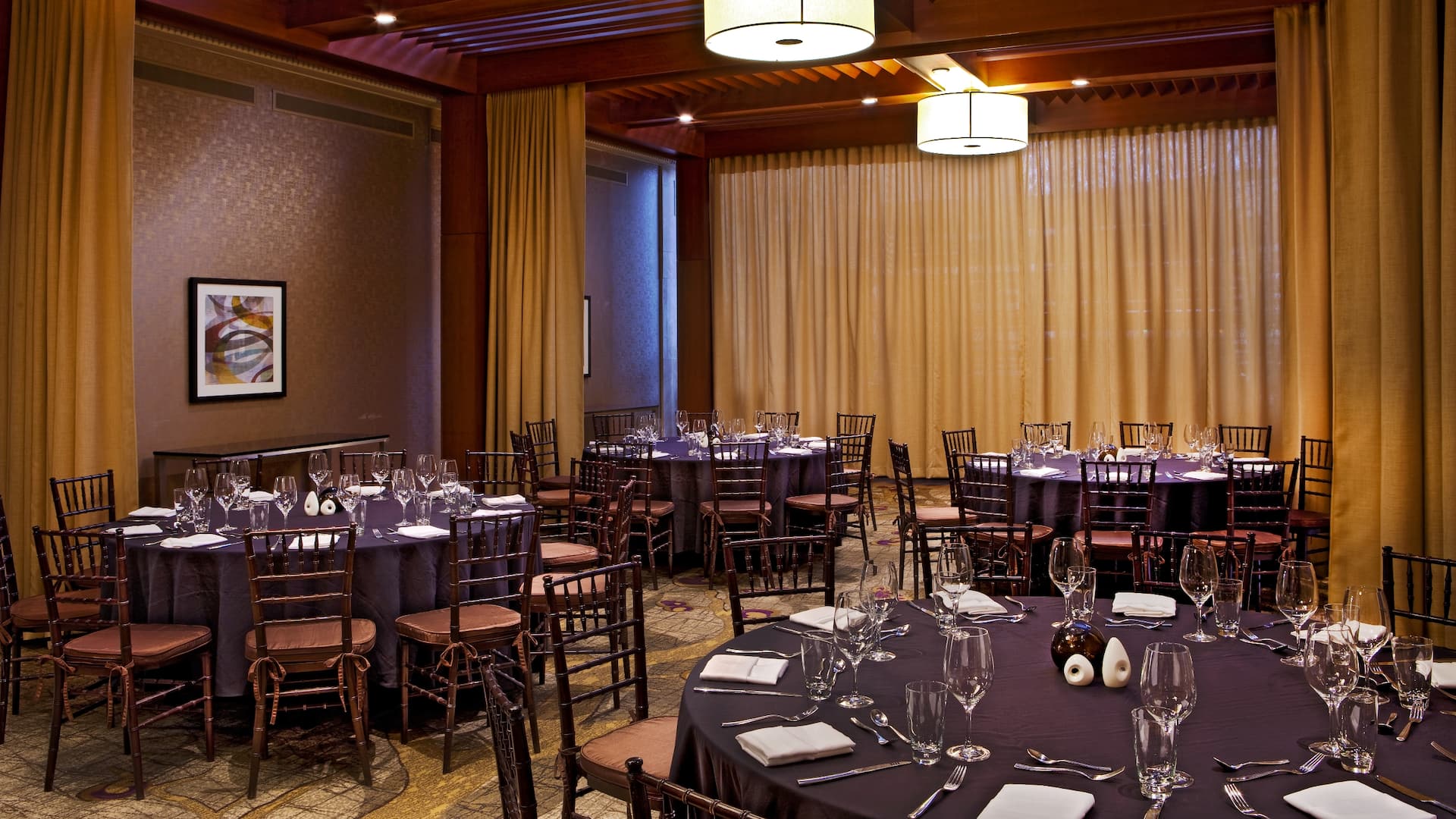 Hyatt Regency Greenville Pergola Meeting Room Rounds