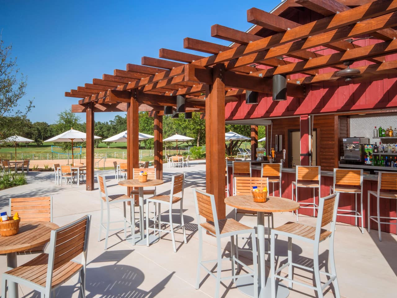 Outdoor Bar Hyatt Regency Hill Country Resort and Spa