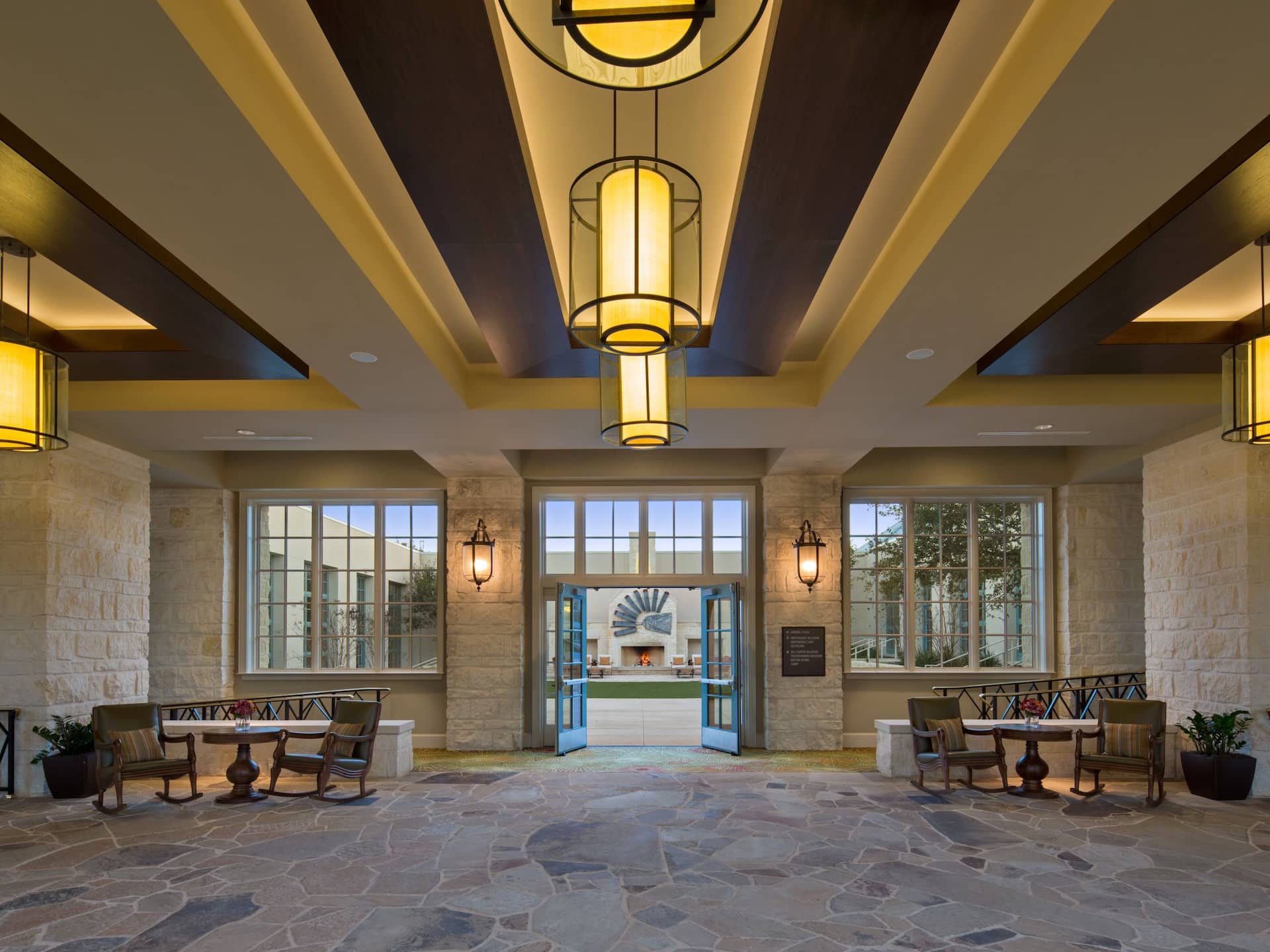 Hyatt Regency Hill Country Resort and Villas Windmill Foyer