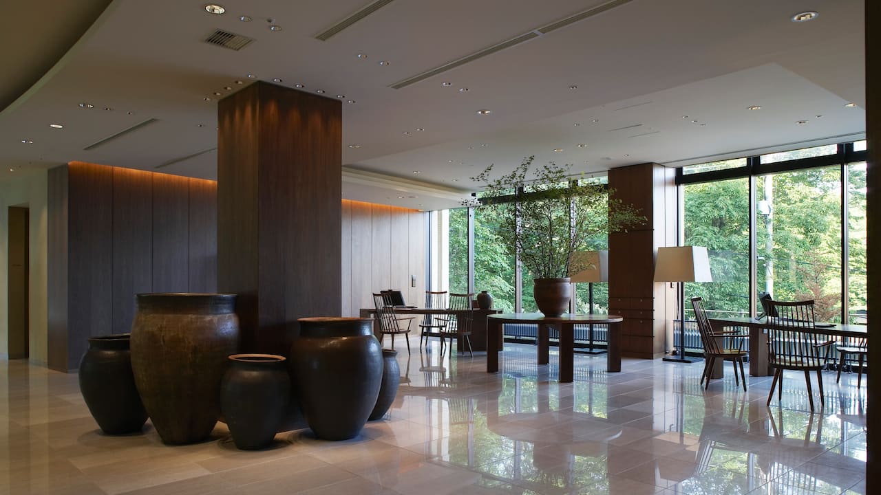 Lobby and reception area