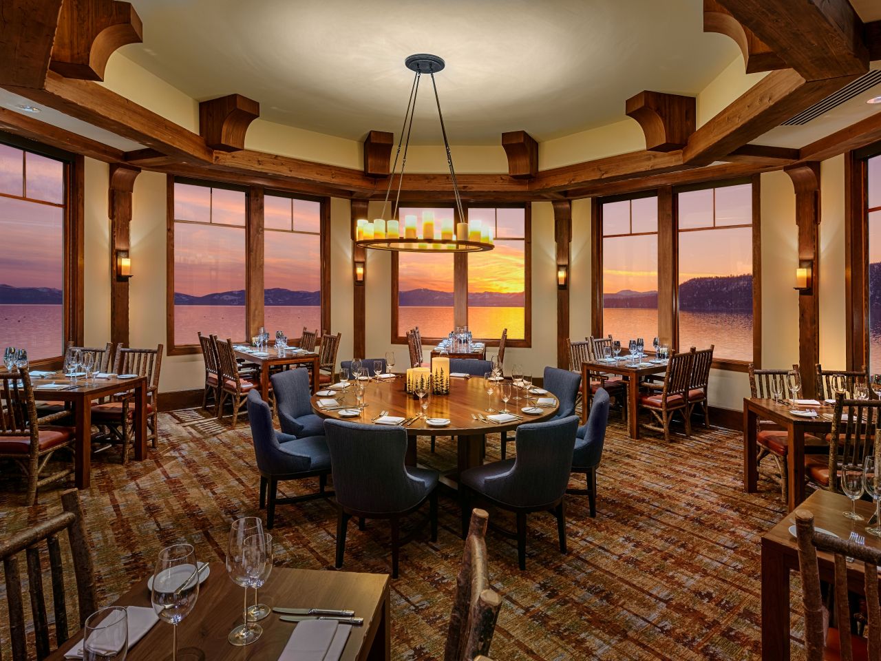 Diverse Incline Village Restaurants Hyatt Regency Lake Tahoe Leg Eagles Nest