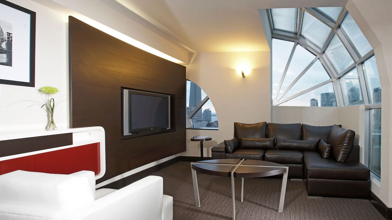 Hyatt Regency Toronto Suite Living Room Area