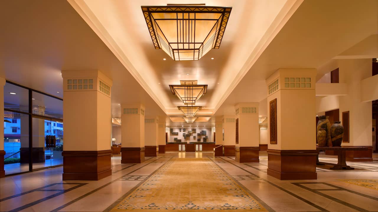 Best Hotels Kota Kinabalu, Hyatt Regency Kinabalu (Hotel Lobby)