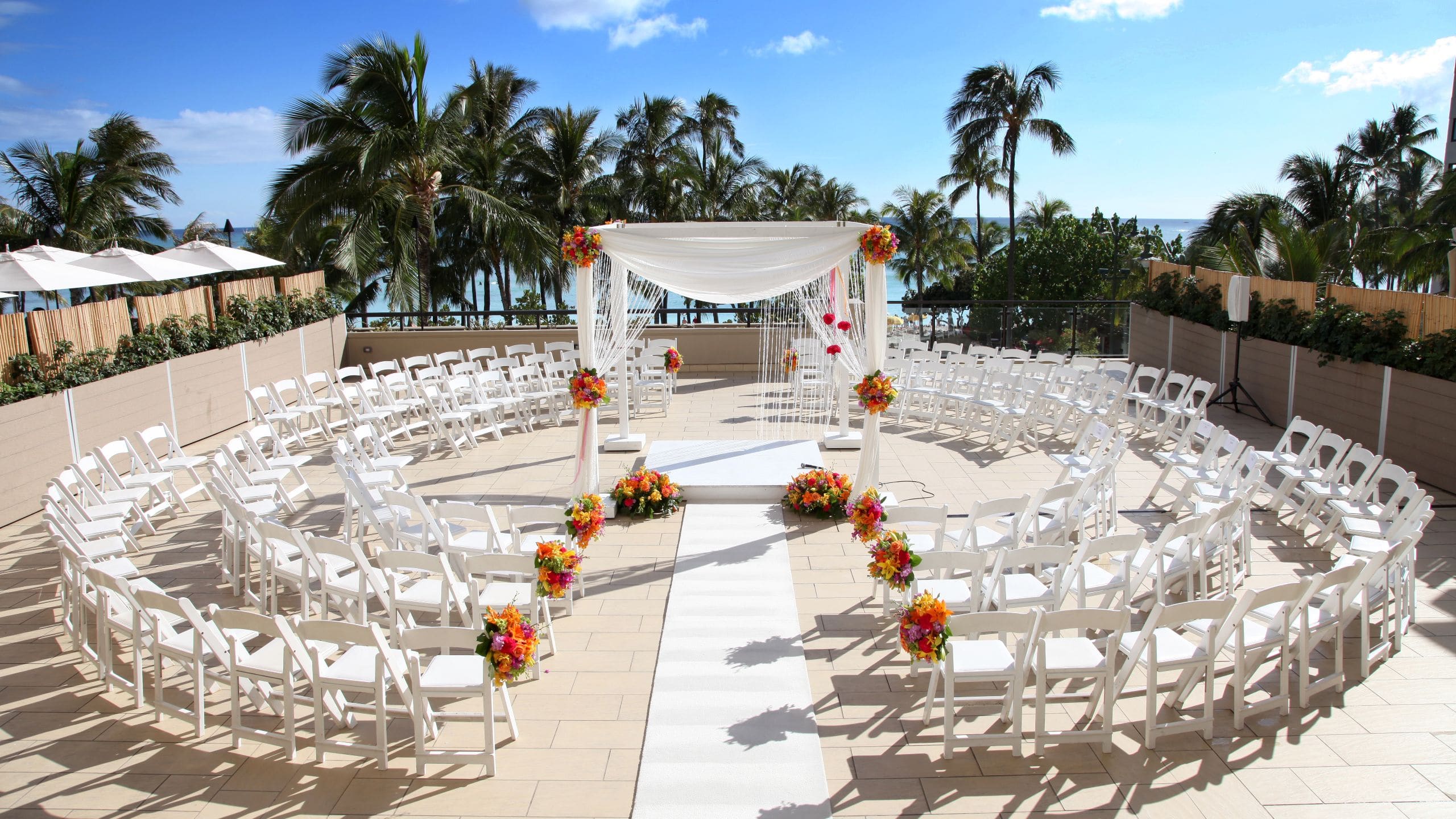 Hyatt Regency Waikiki Beach Resort and Spa Terrace Wedding