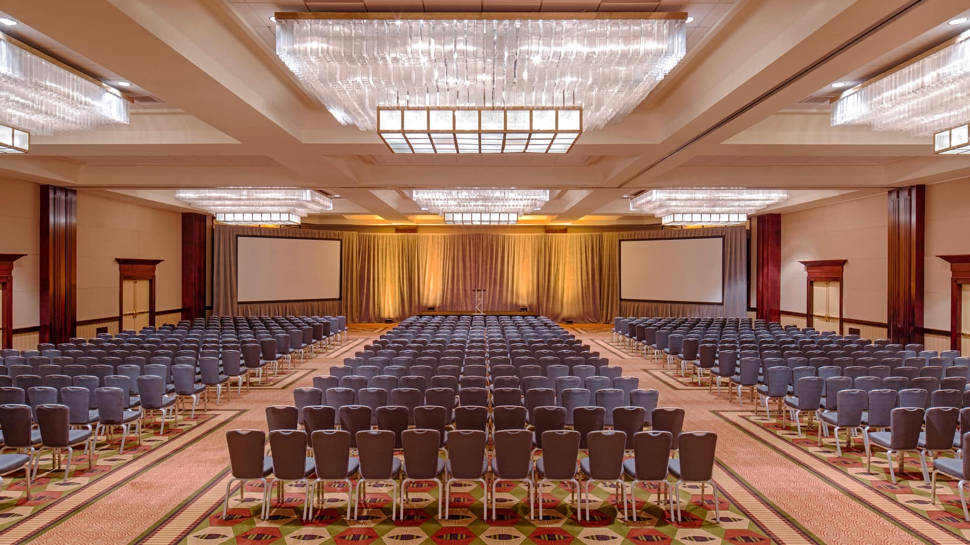 Hyatt Regency Denver Tech Center Grand Mesa Theater Setup