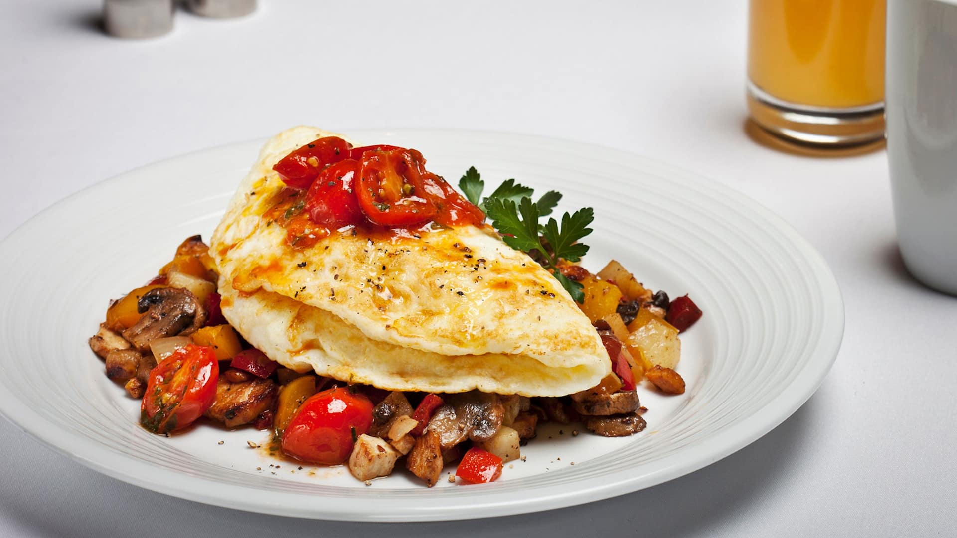 Hyatt Regency O'Hare Chicago Breakfast Omelet