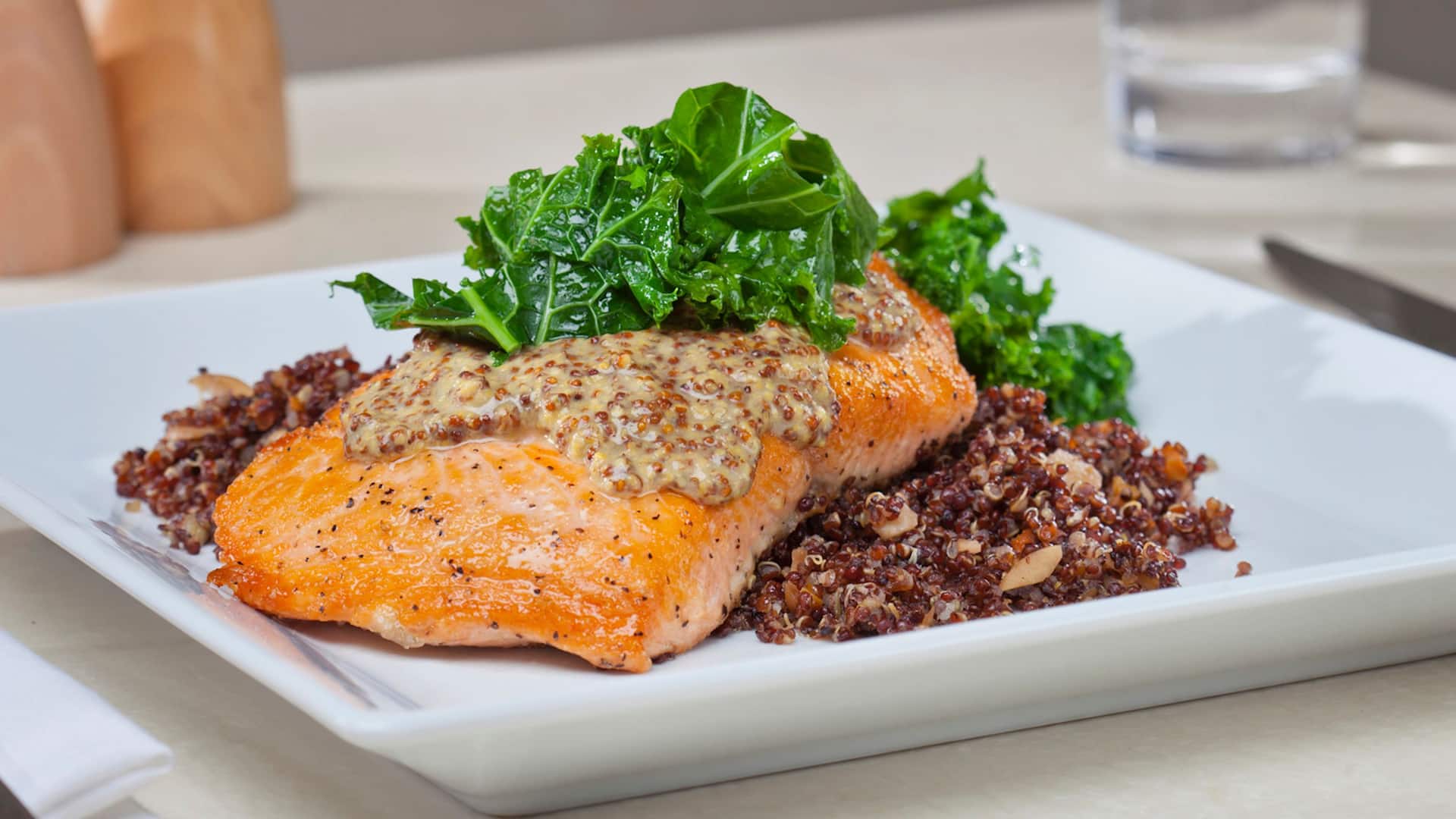 Hyatt Regency O'Hare Chicago Salmon Entree