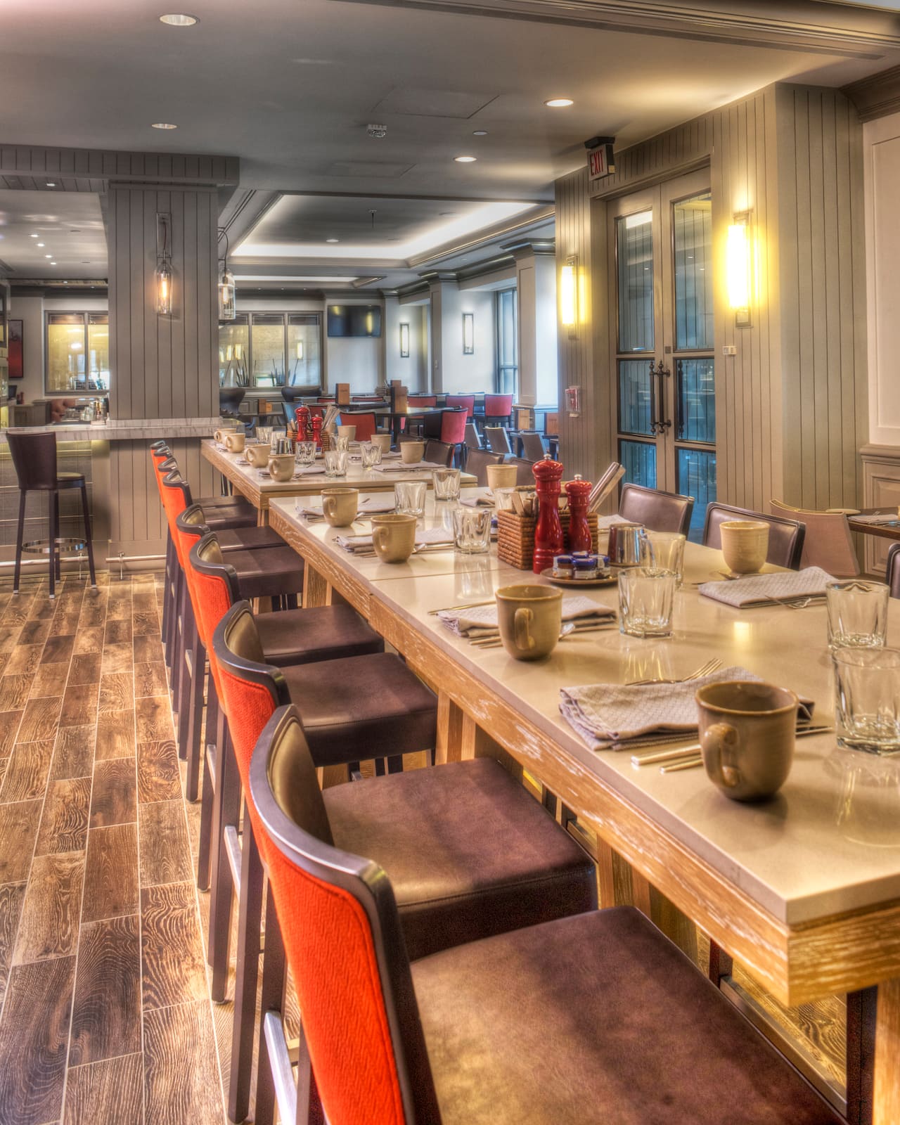 Tavern seating at Hyatt Regency Reston