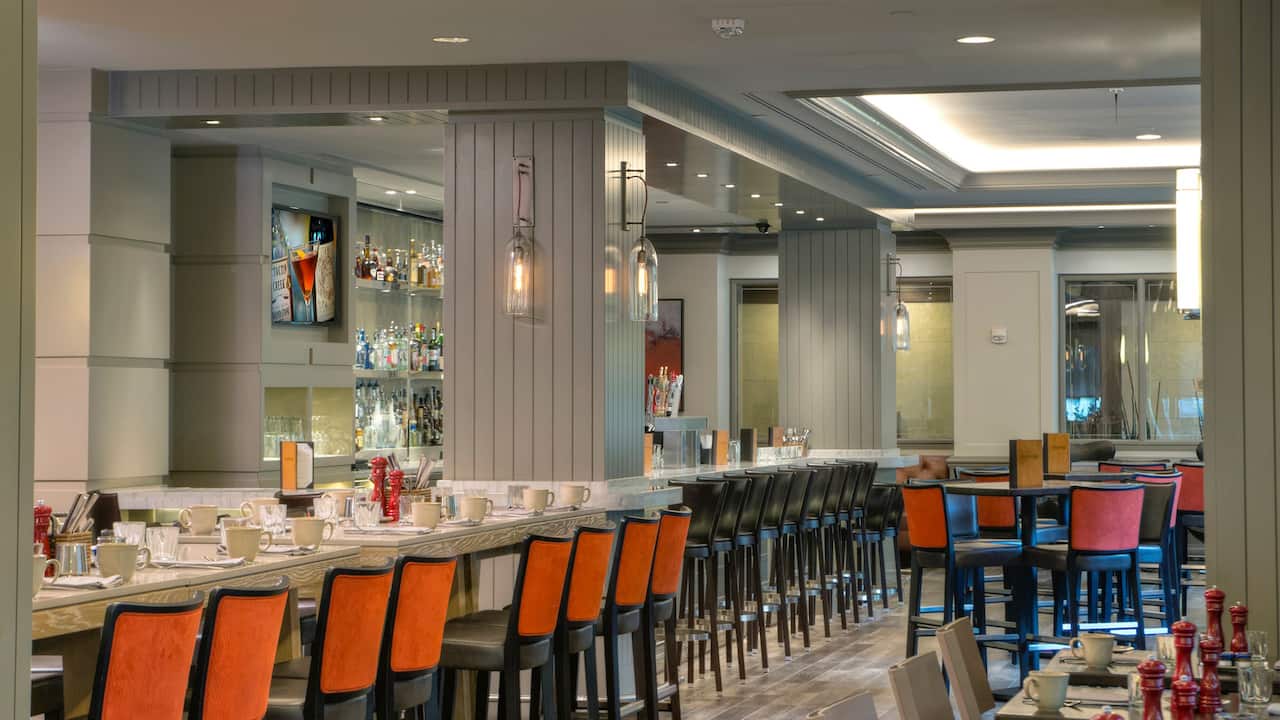 Tavern restaurant at Hyatt Regency Reston