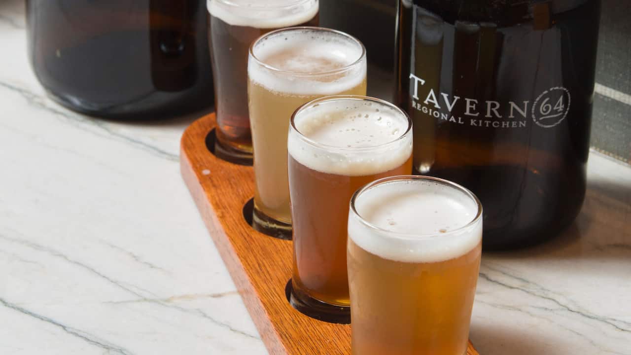 tavern drinks at Hyatt Regency Reston