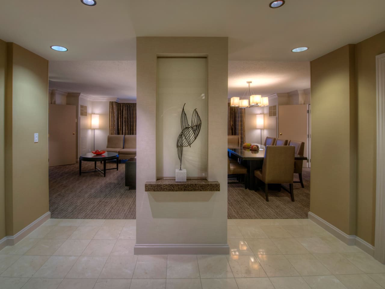 lobby entrance at Hyatt Regency Reston