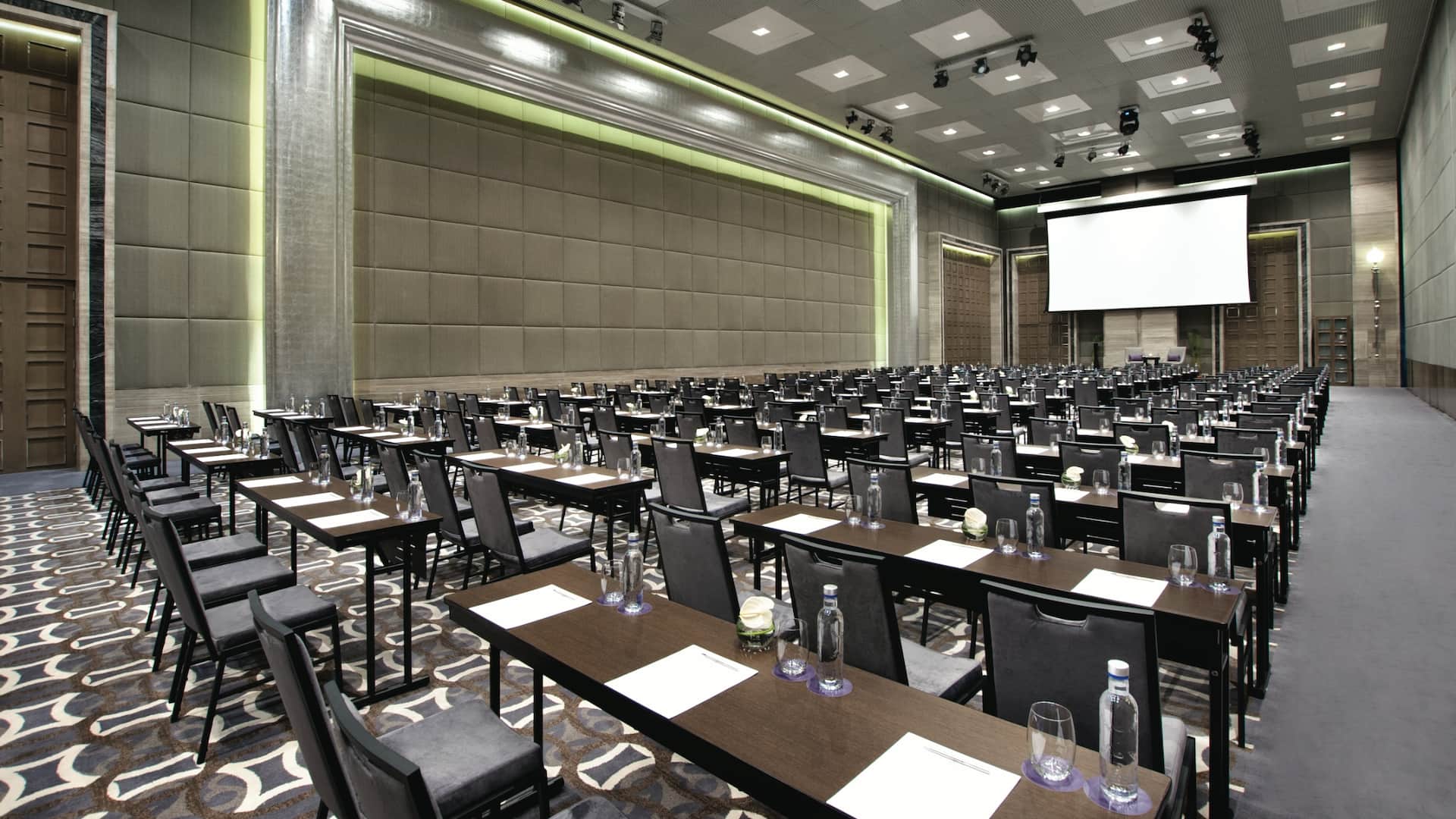 Hyatt Regency Gurgaon Regency Ballroom Classroom Setup
