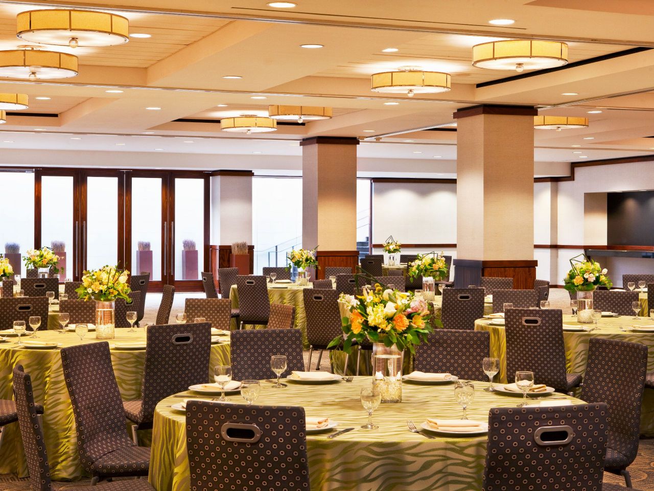 Wedding Venues In New Brunswick Hyatt Regency Event Set Up