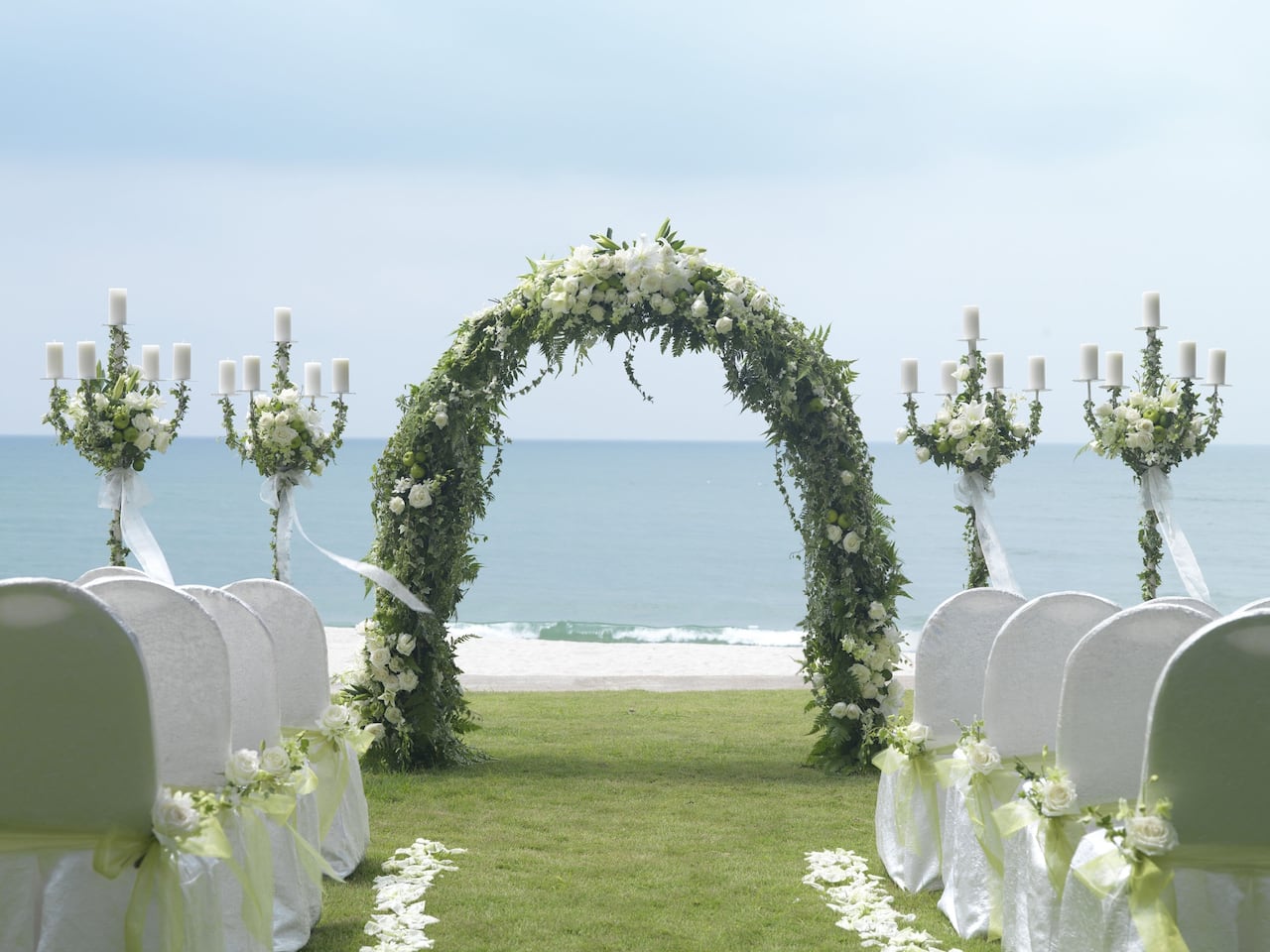 Beach Wedding Lawn