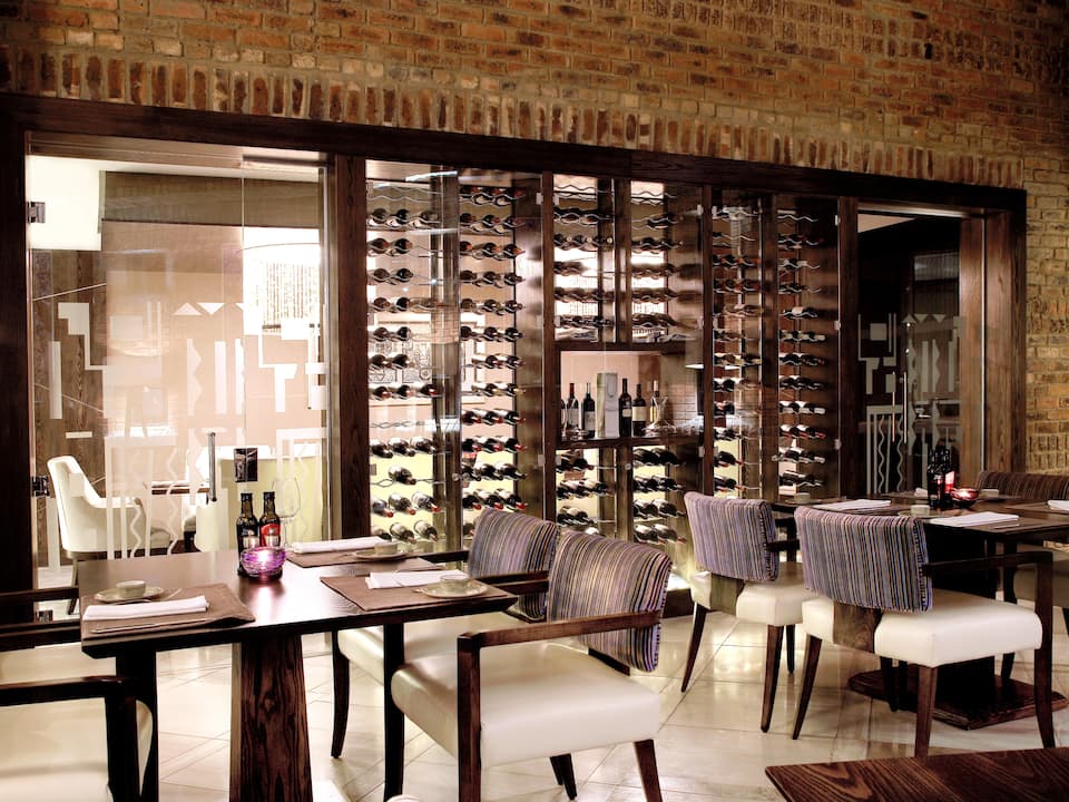 Dining room of oneNINEone inside the hotel