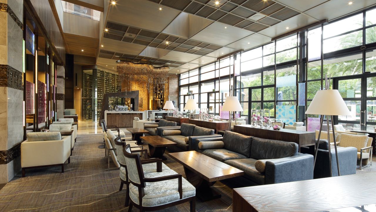 Trendy Restaurants And Bars In Johannesburg Best Restaurant Lobby Lounge Filled With Couches Chairs And Tables