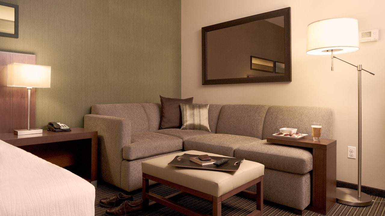 Guestroom Desk And Television 
