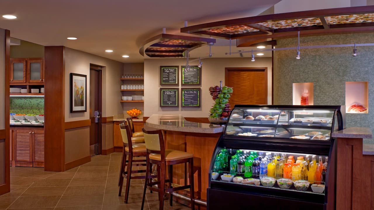 The Placery lobby bar with grab-and-go options 