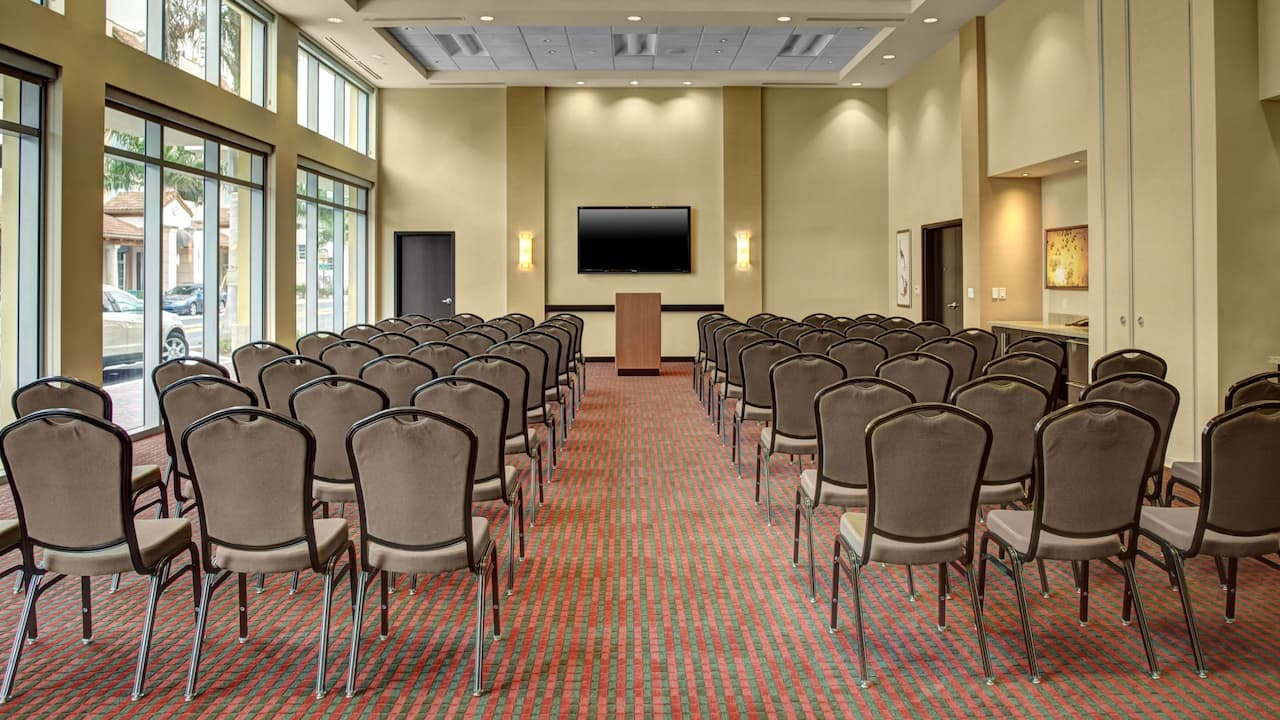 Hyatt Place Delray Beach Meeting Room Theater