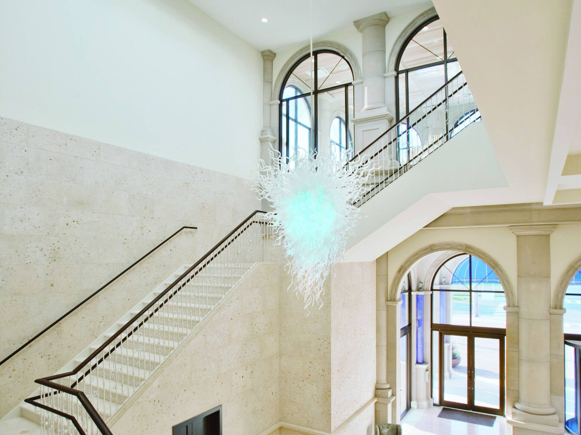 Hyatt Place Long Island/East End Lobby Staircase
