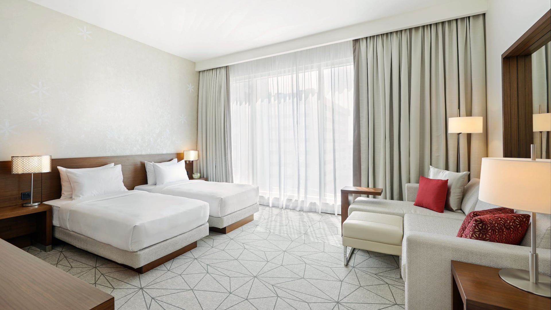 1 من 6 Hyatt Place Dubai Al Rigga Twin Room