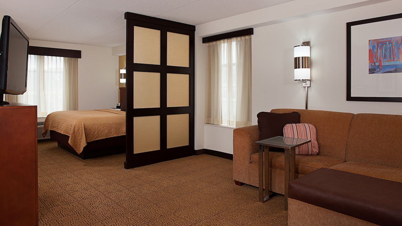 King Bed with sofa bed