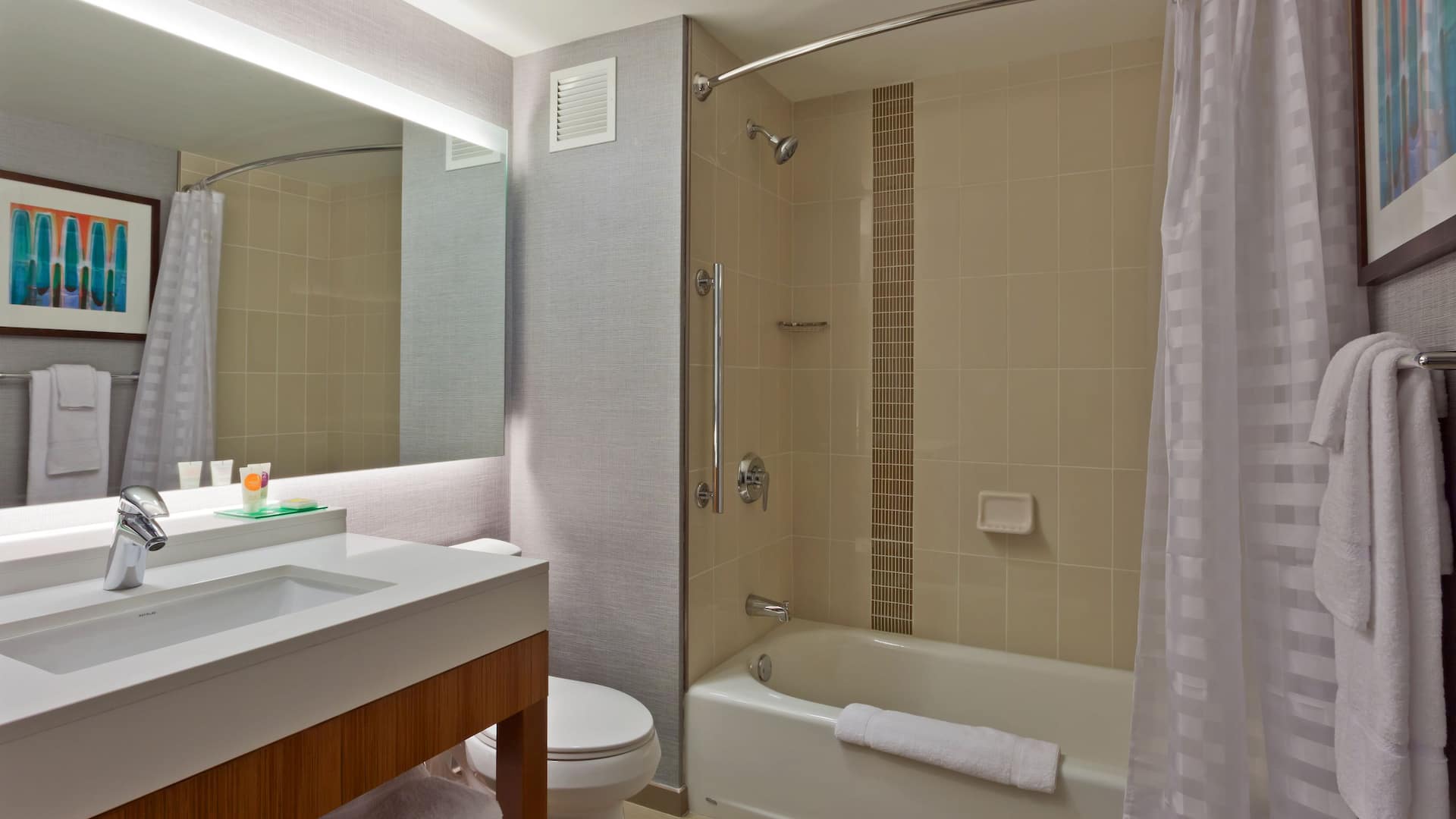 2 de 2 Hyatt Place Chicago/River North Double Double Guestroom Bathroom