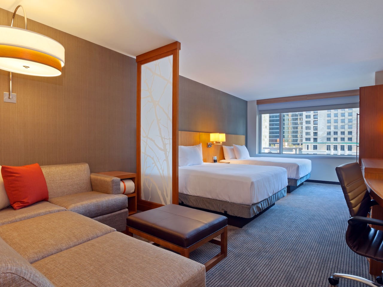 River North Chicago Hotel Room with View Hyatt Place Chicago/River North