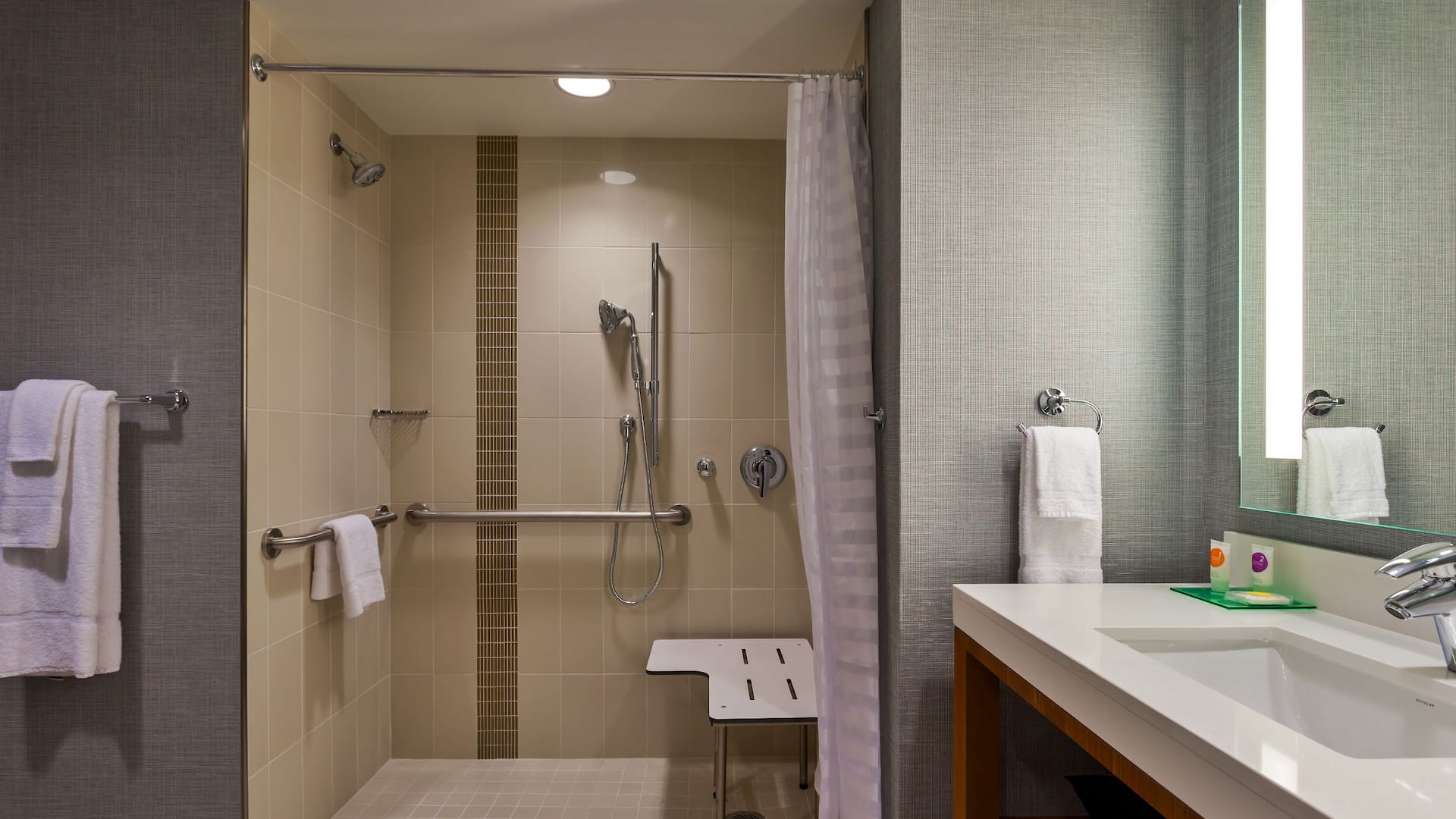 2 de 2 Hyatt Place Chicago/River North King Accessible Bathroom