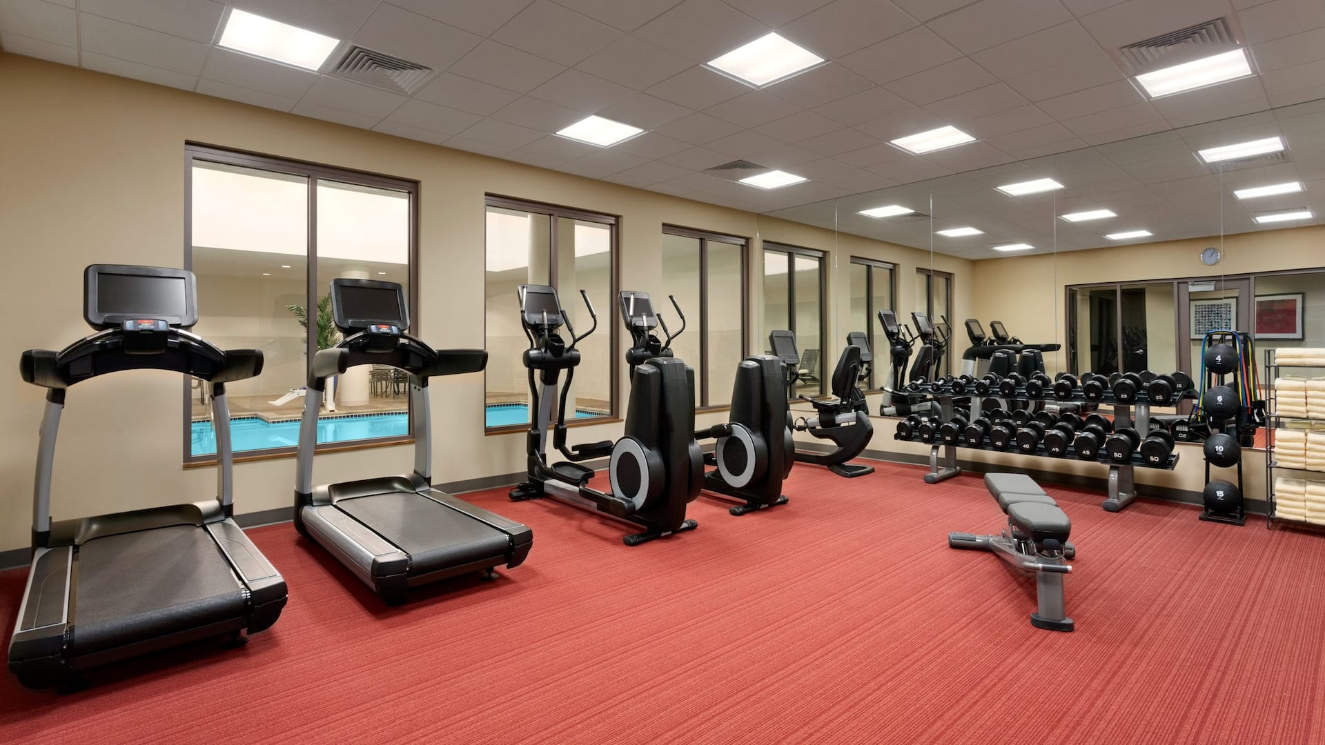 Hyatt Place Omaha/Downtown-Old Market Fitness Room