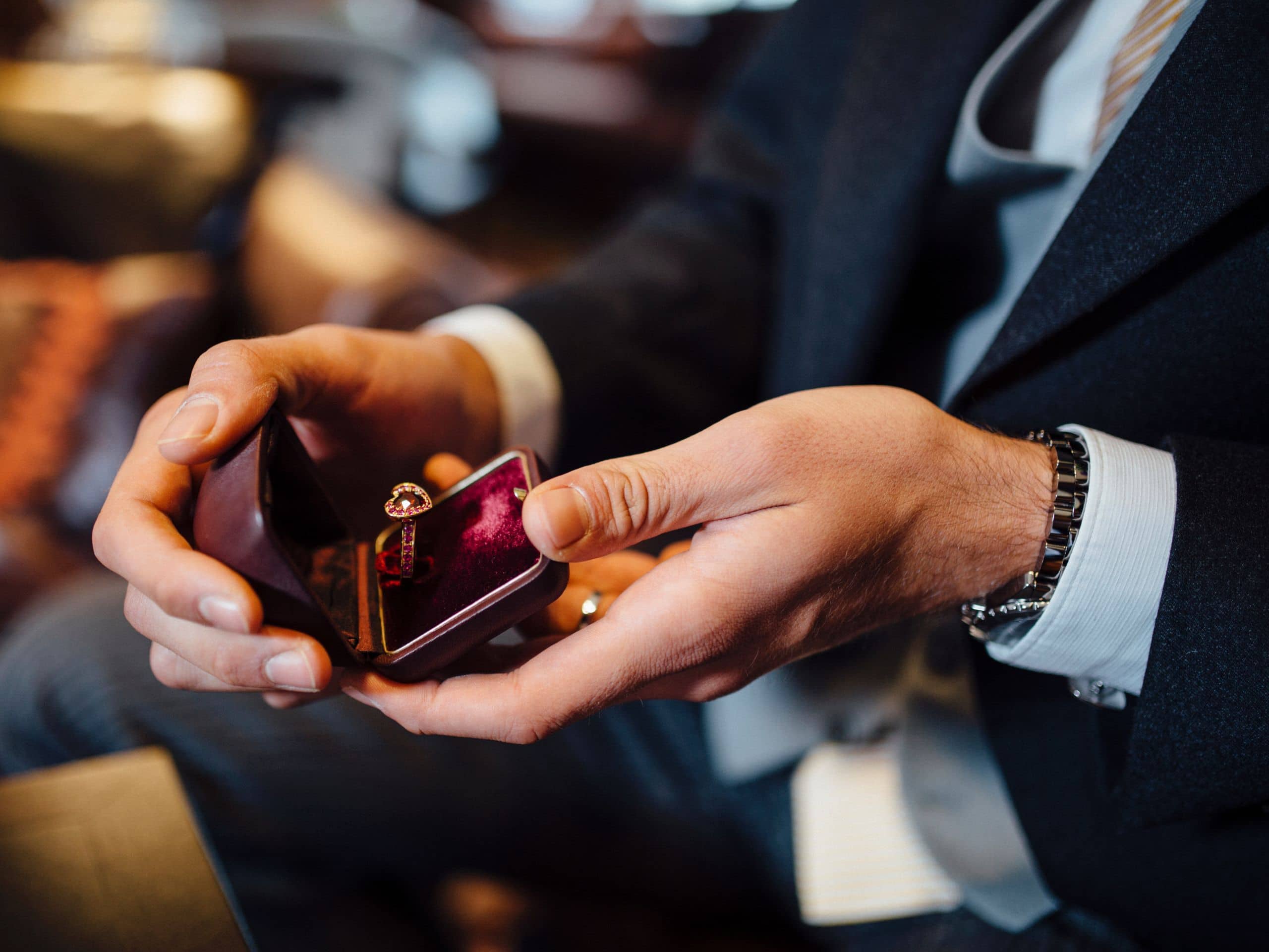 Park Hyatt Vienna Wedding Groom