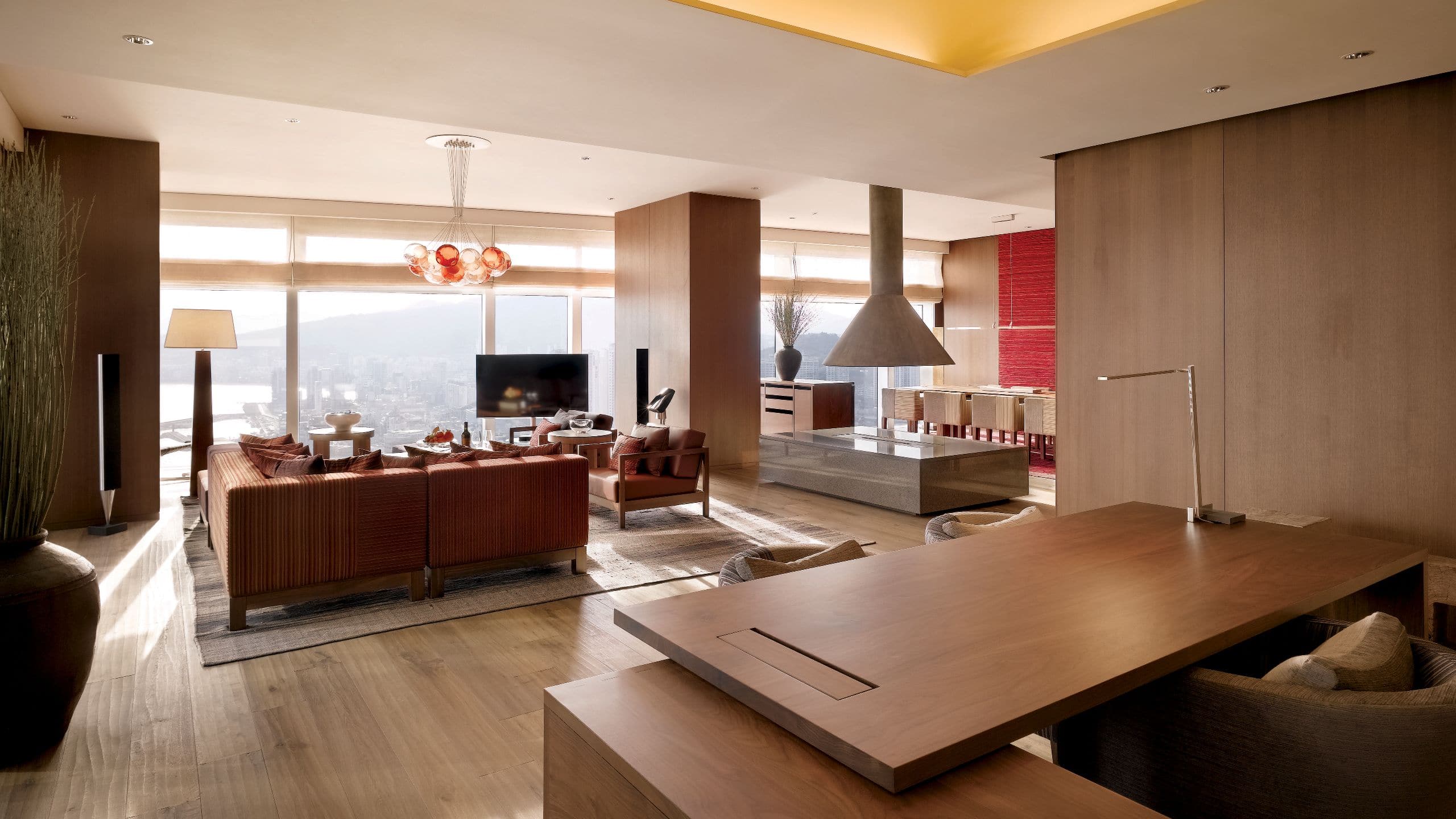 Park Hyatt Busan Presidential Suite Living Room Day