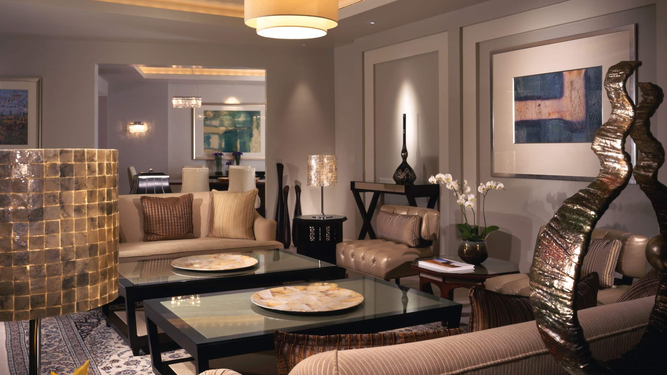 Park Hyatt Dubai Royal Suite Living Room