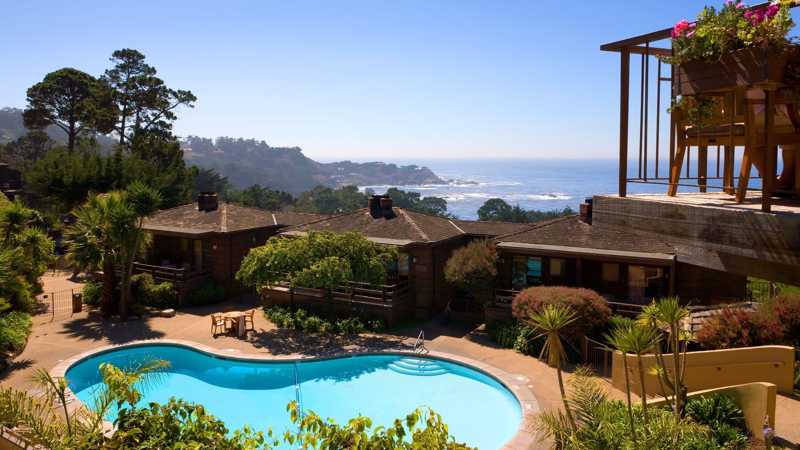 Hyatt Carmel Highlands, Overlooking Big Sur Coast & Highlands Inn, A Hyatt Residence Club Pool