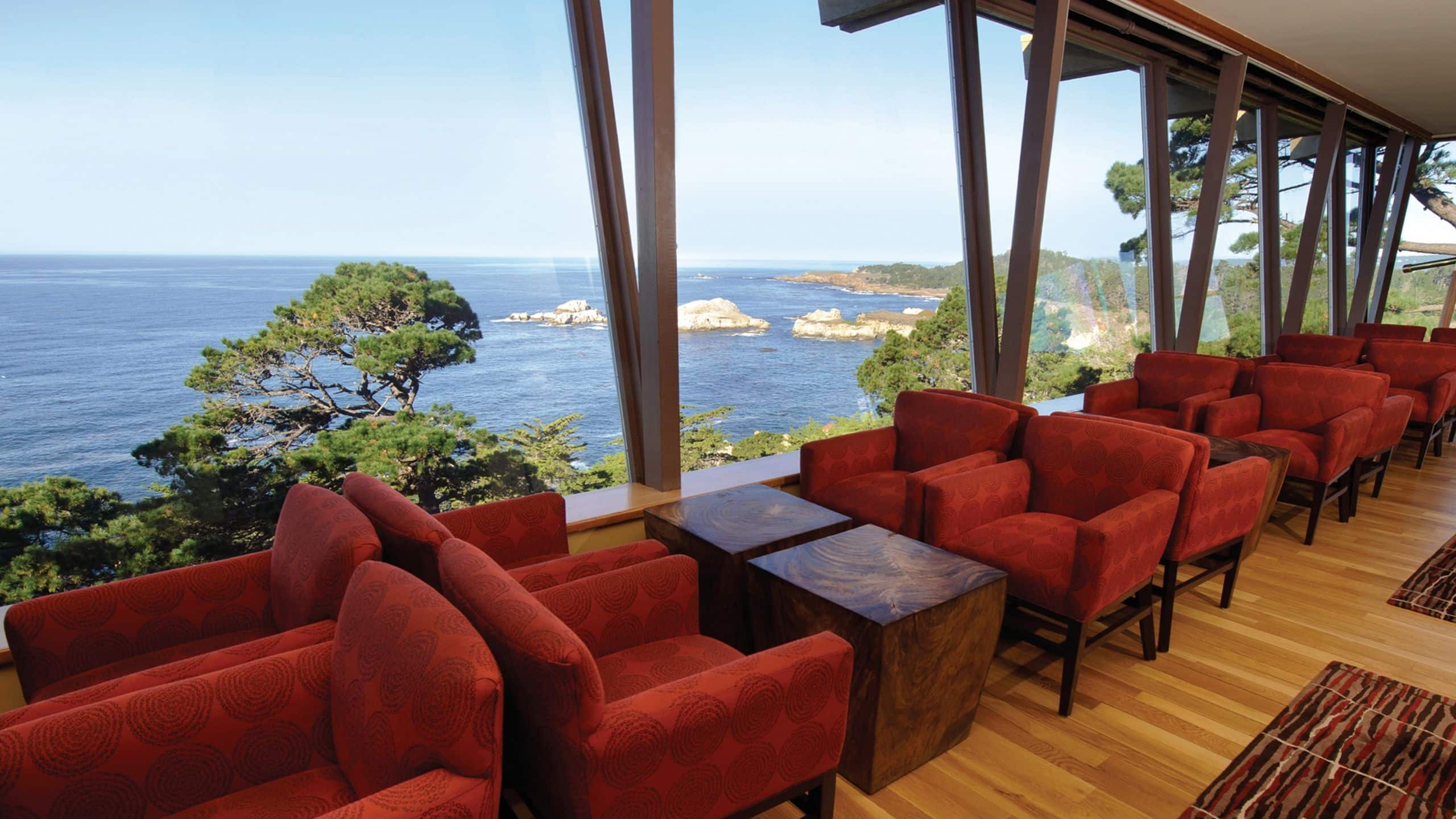 Hyatt Carmel Highlands, Overlooking Big Sur Coast & Highlands Inn, A Hyatt Residence Club Lounge