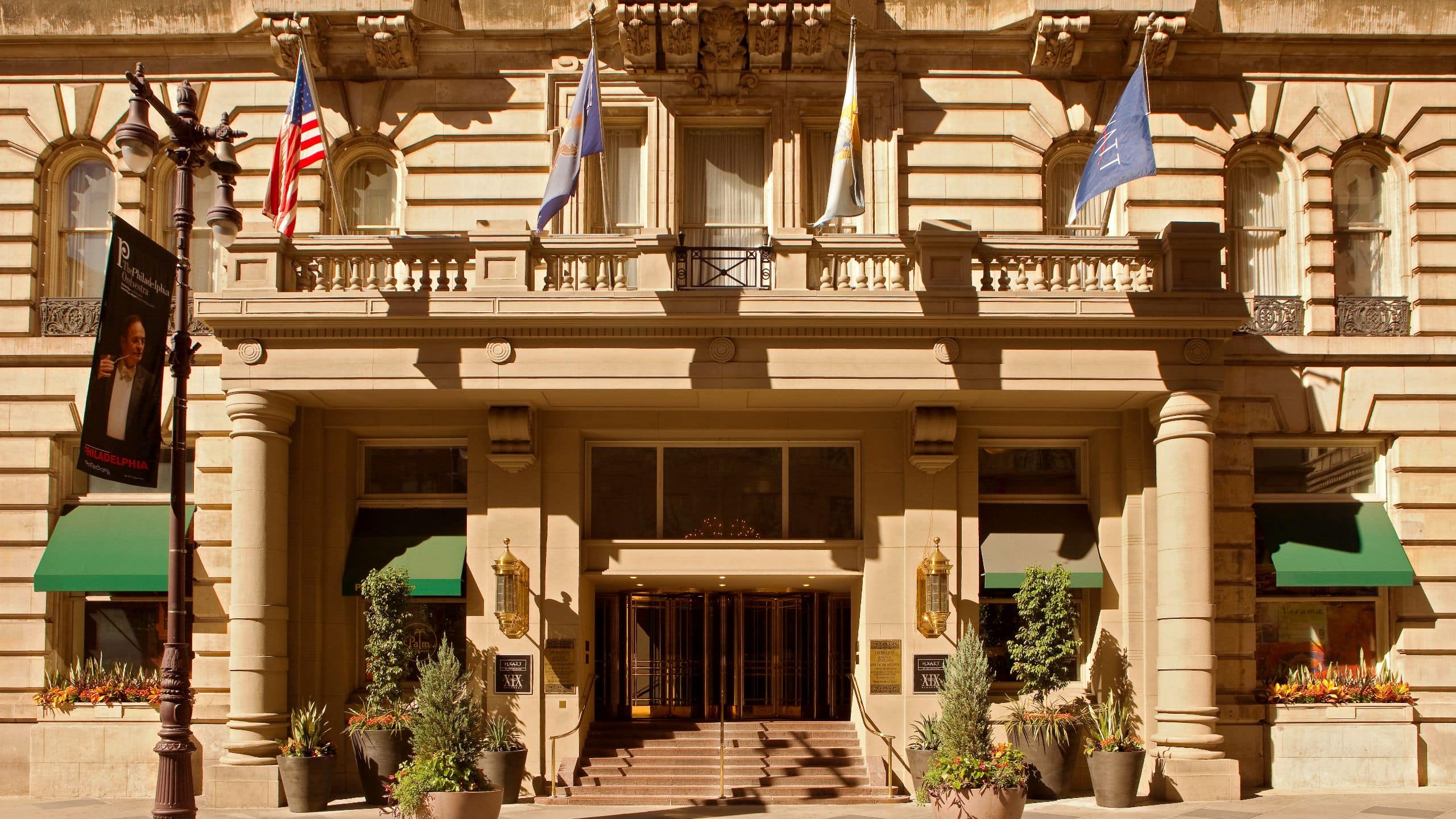 The Bellevue Hotel Main Entrance