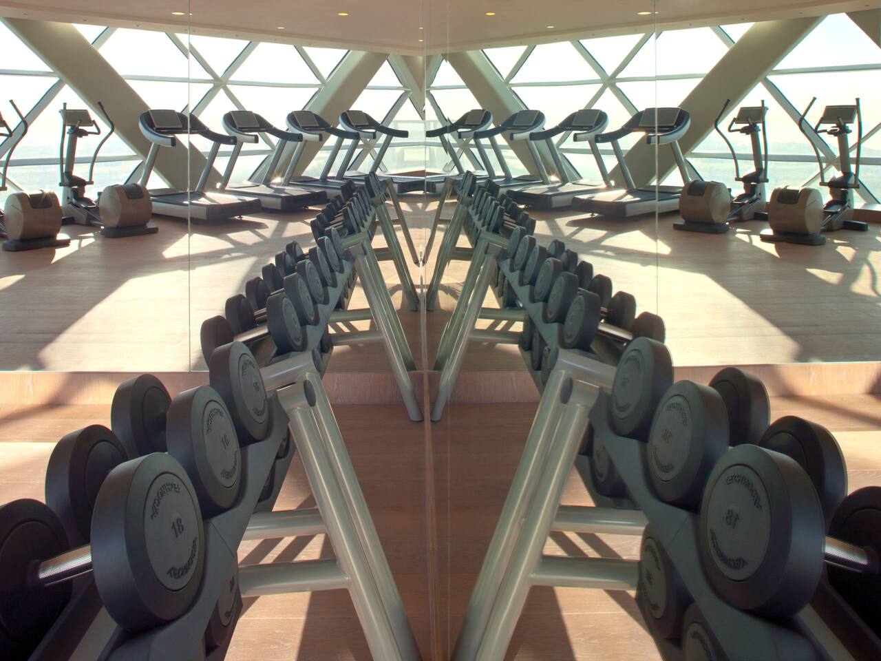 Fitness Centre Andaz Abu Dhabi hotel
