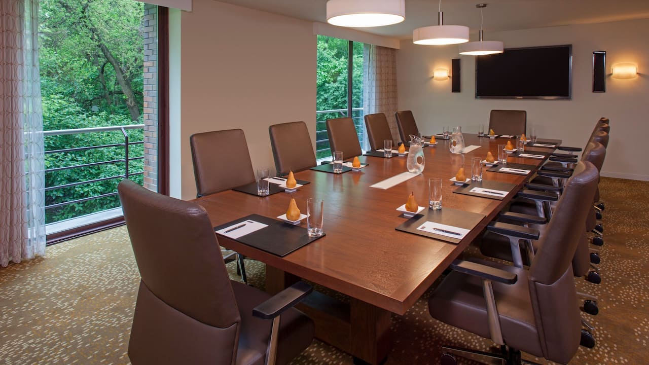 The Hyatt Lodge at McDonald’s Campus Meetings