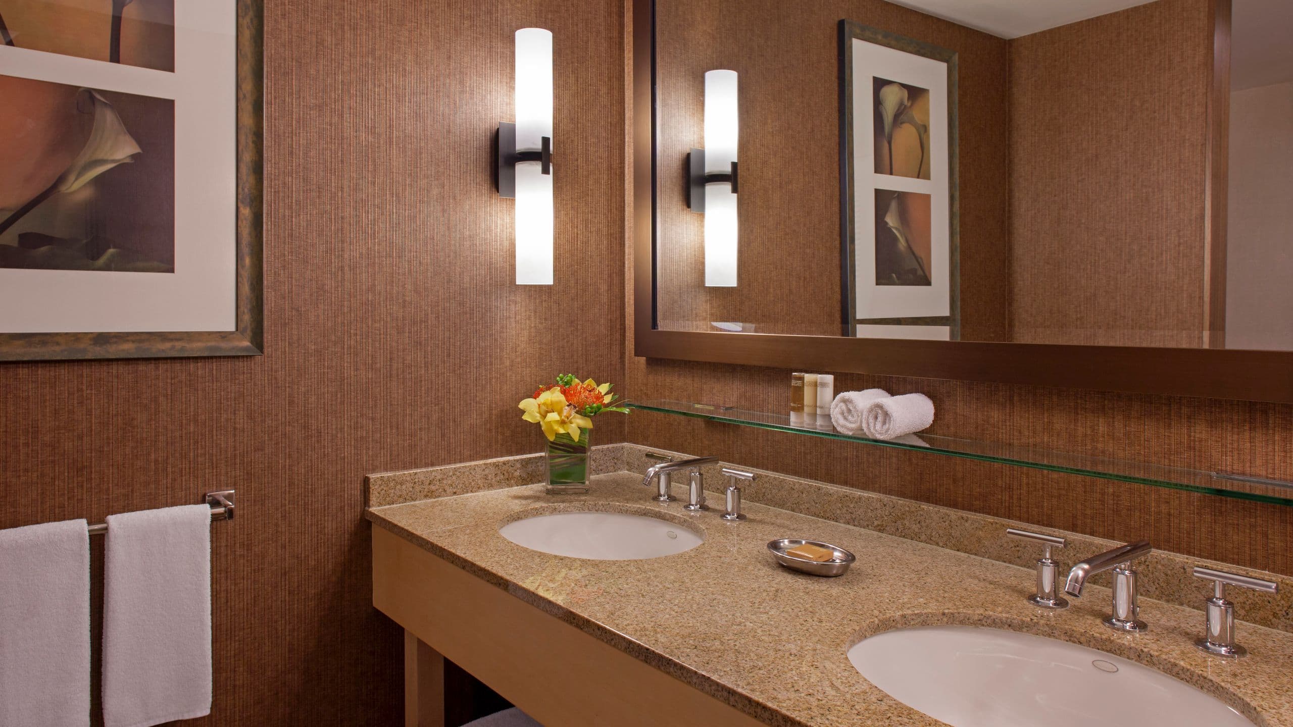 3 de 3 Hyatt Lodge Oak Brook Chicago Standard Guest Bathroom