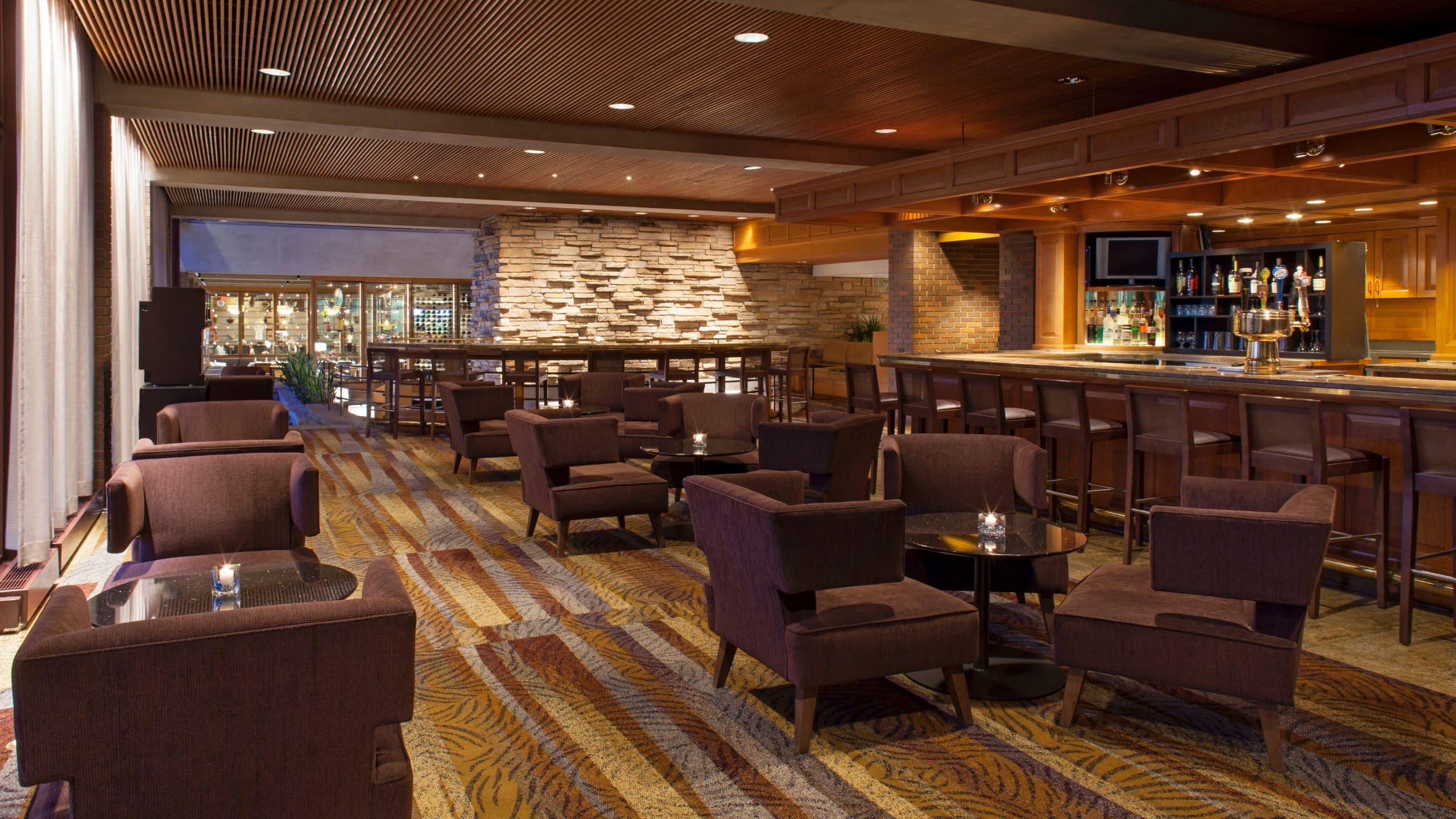 Hyatt Lodge Oak Brook Chicago Hearth Lounge