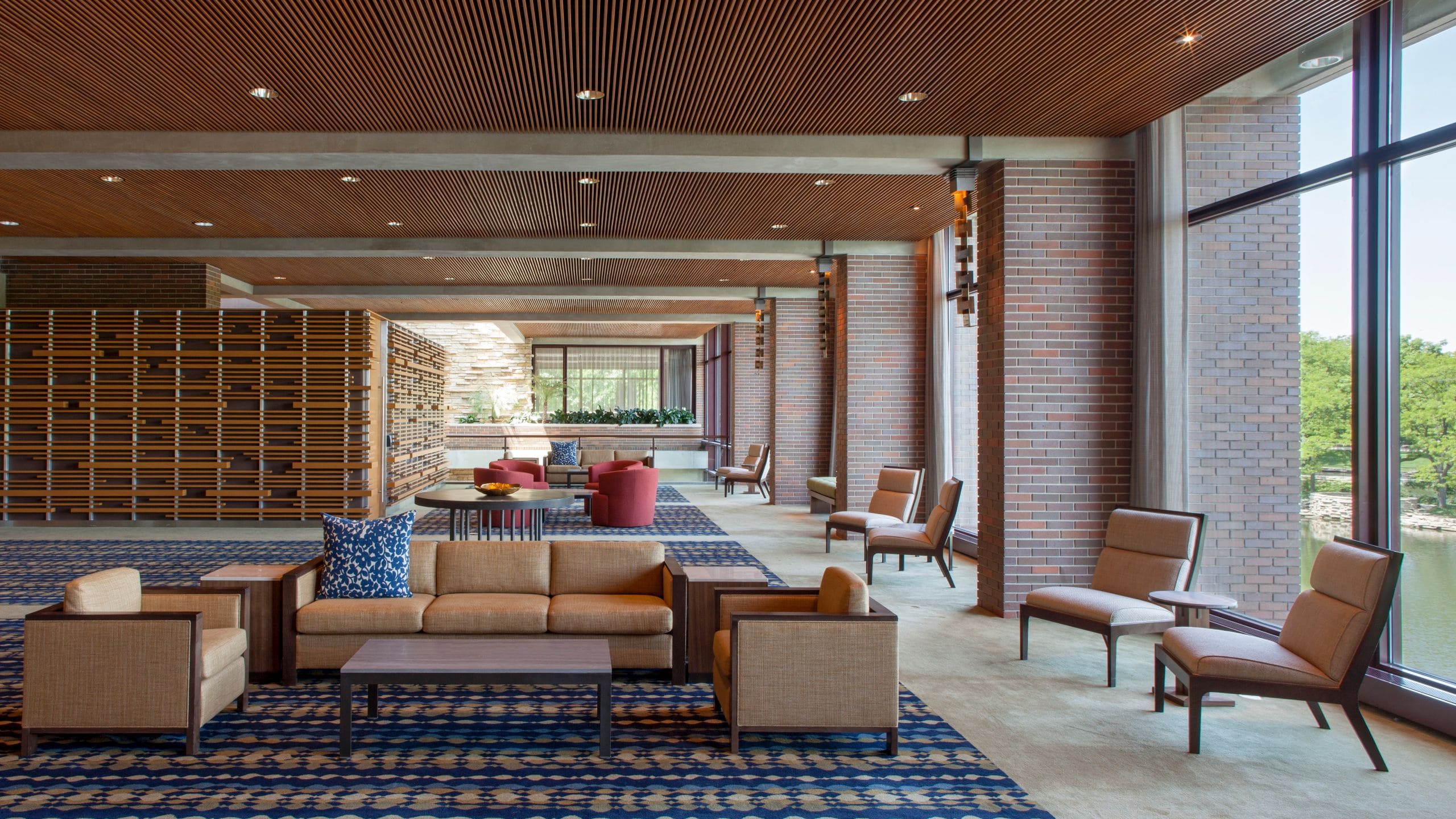 Hyatt Lodge Oak Brook Chicago Lobby