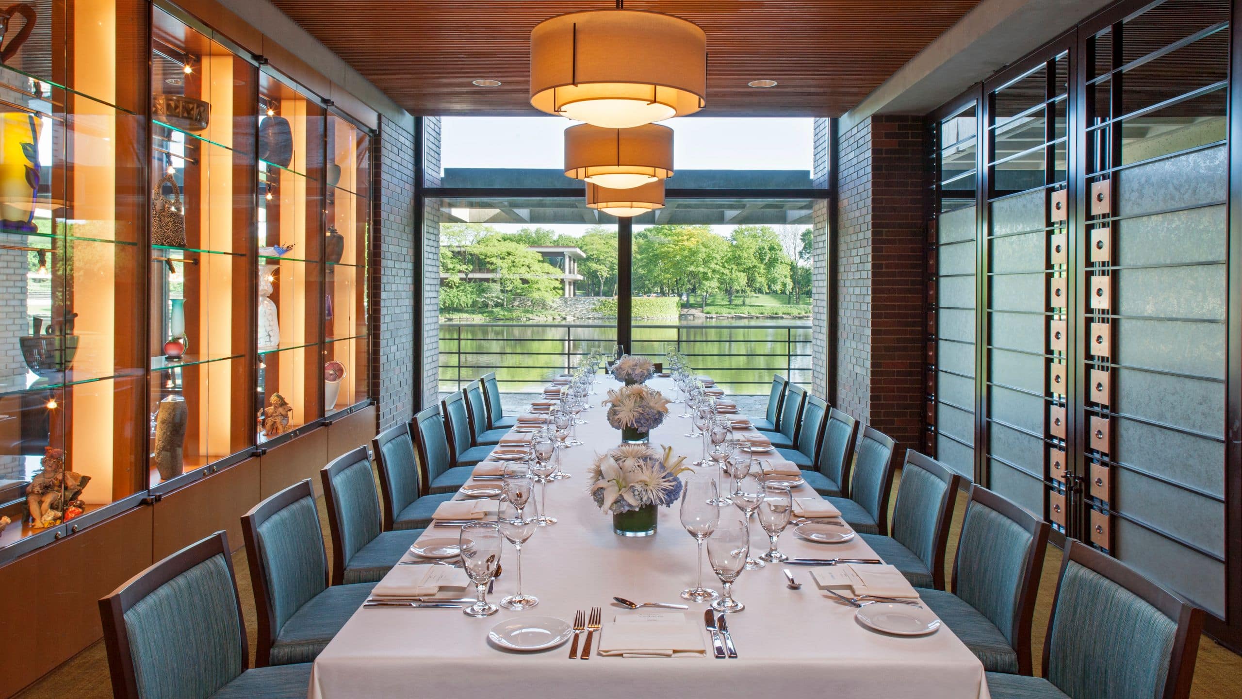 Hyatt Lodge Oak Brook Chicago Piazza Private Dining