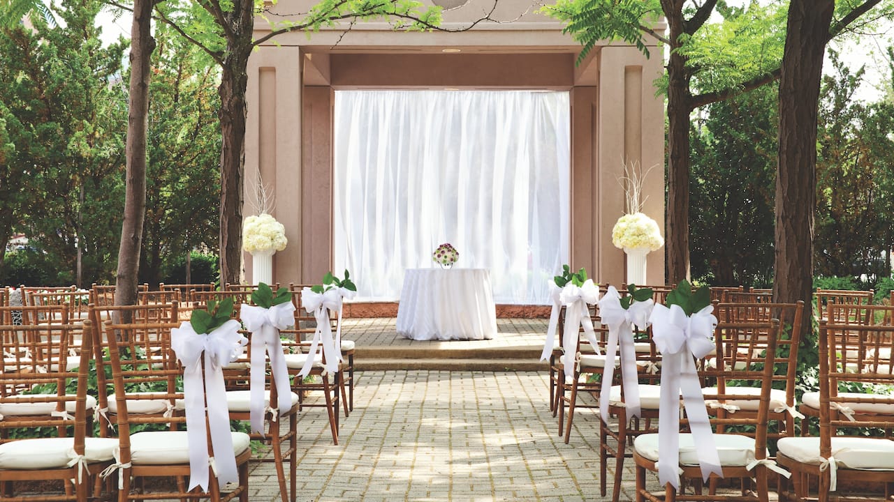 Garden Terrace Wedding