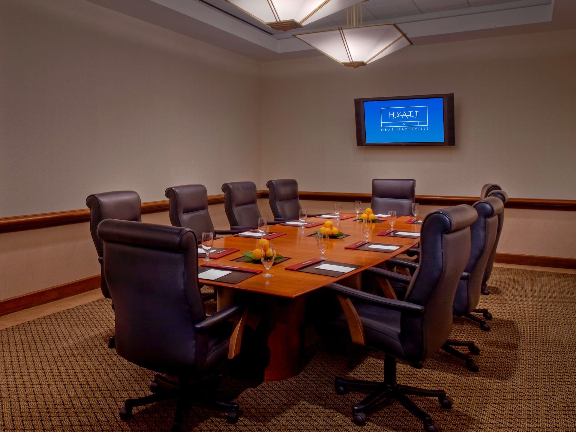 Hyatt Regency Lisle near Naperville Boardroom