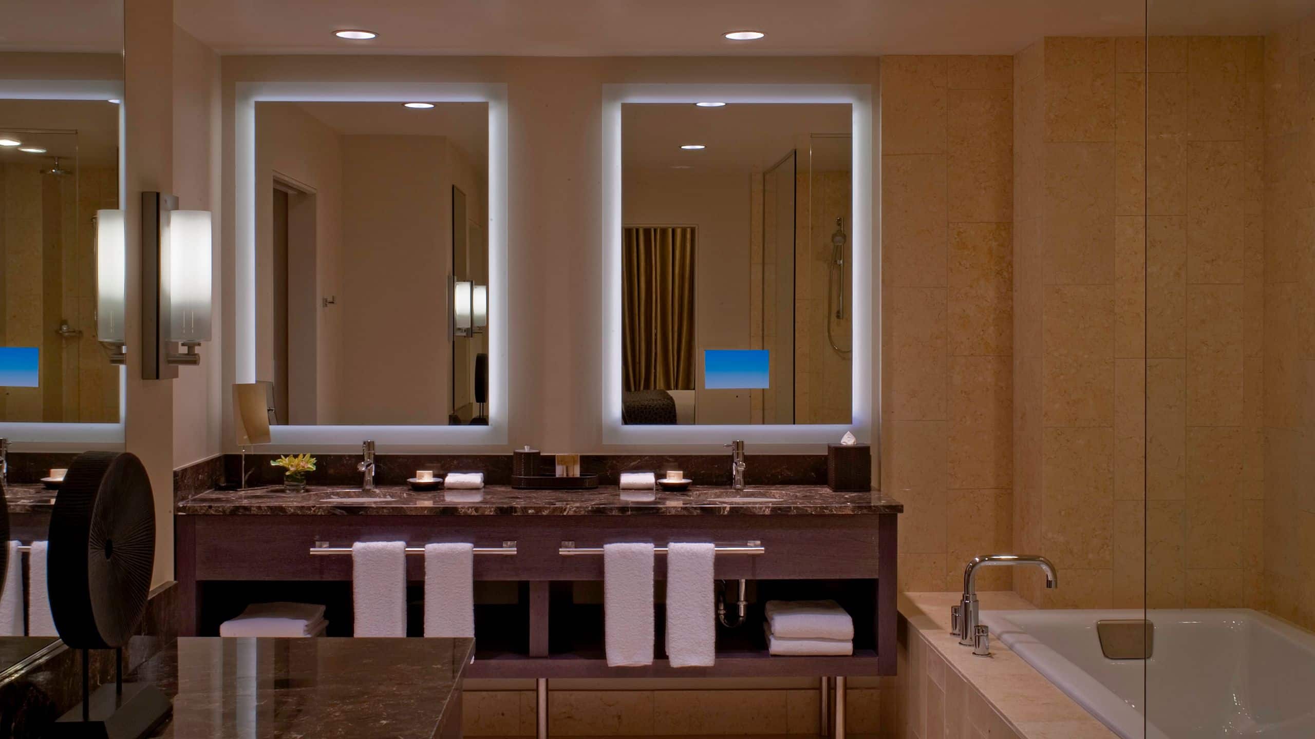 第 7，共 7 Hyatt at Olive 8 Suite Bathroom