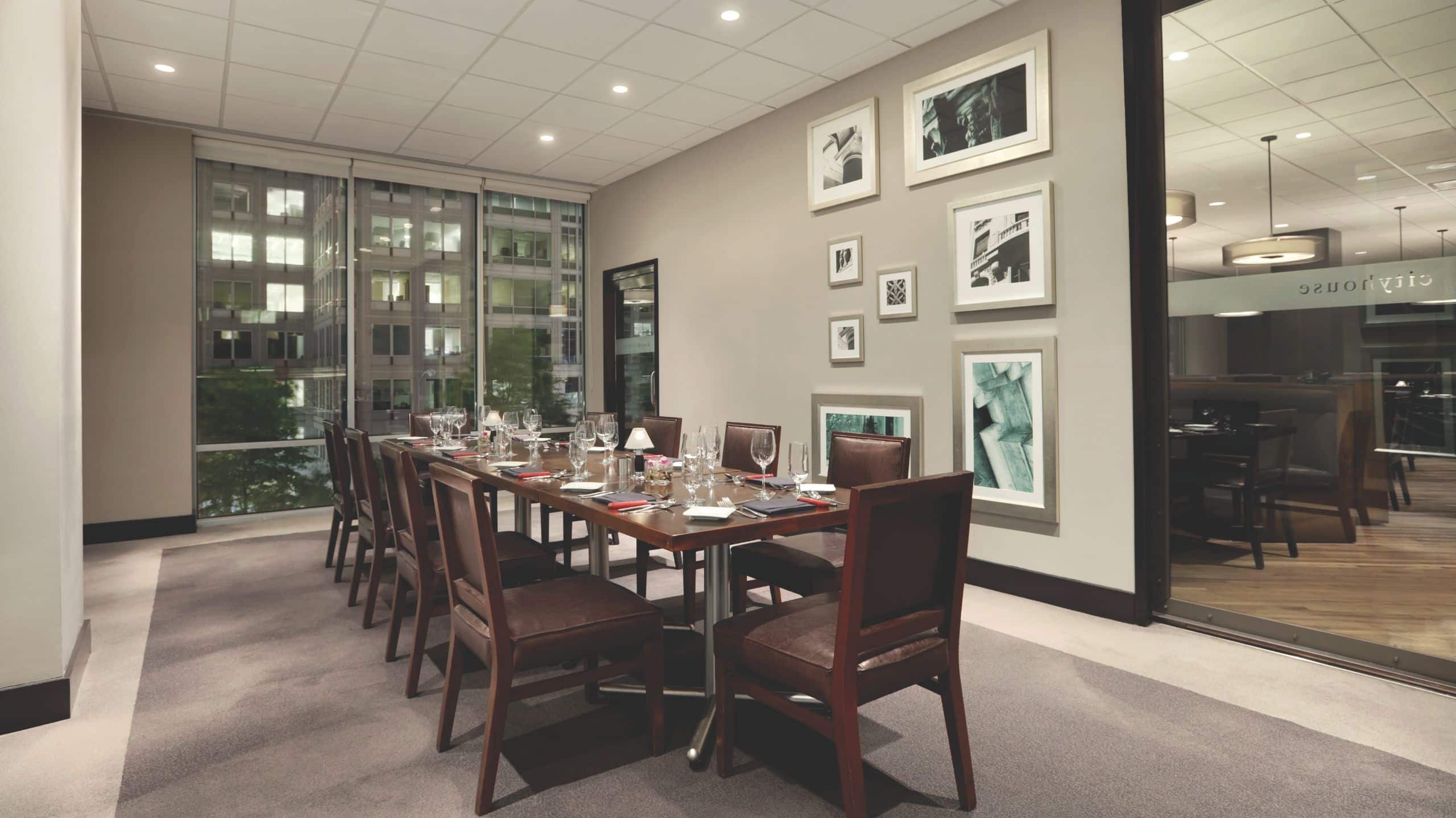 Hyatt Centric Arlington Private Dining Room