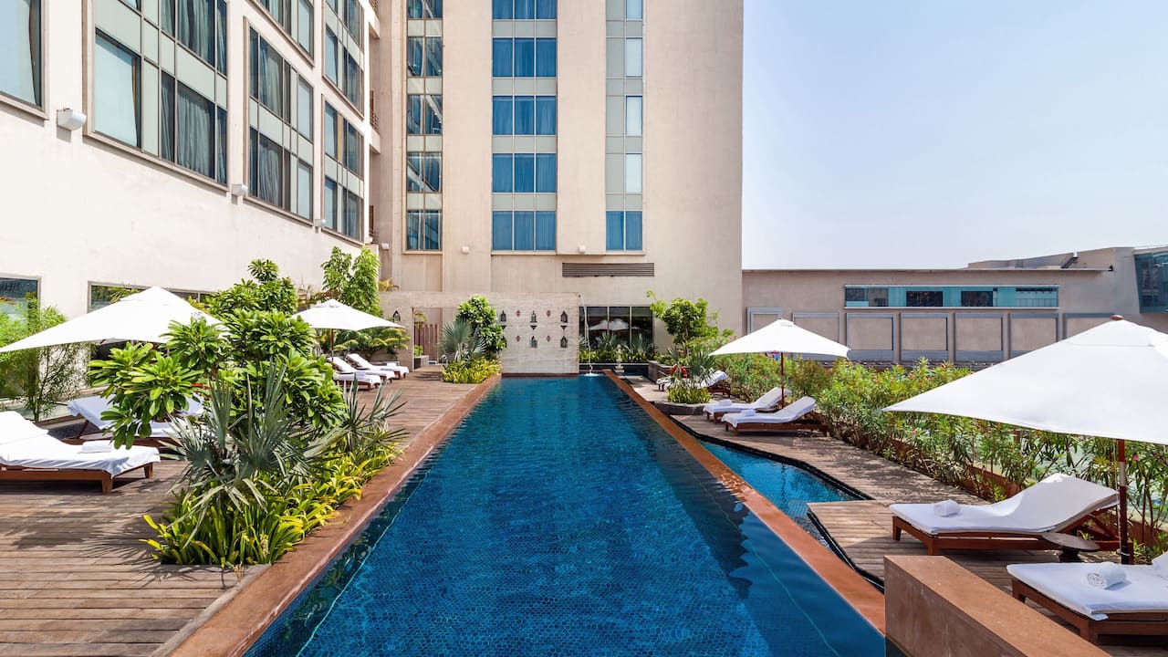 Hyatt Ahmedabad, pool outdoor 