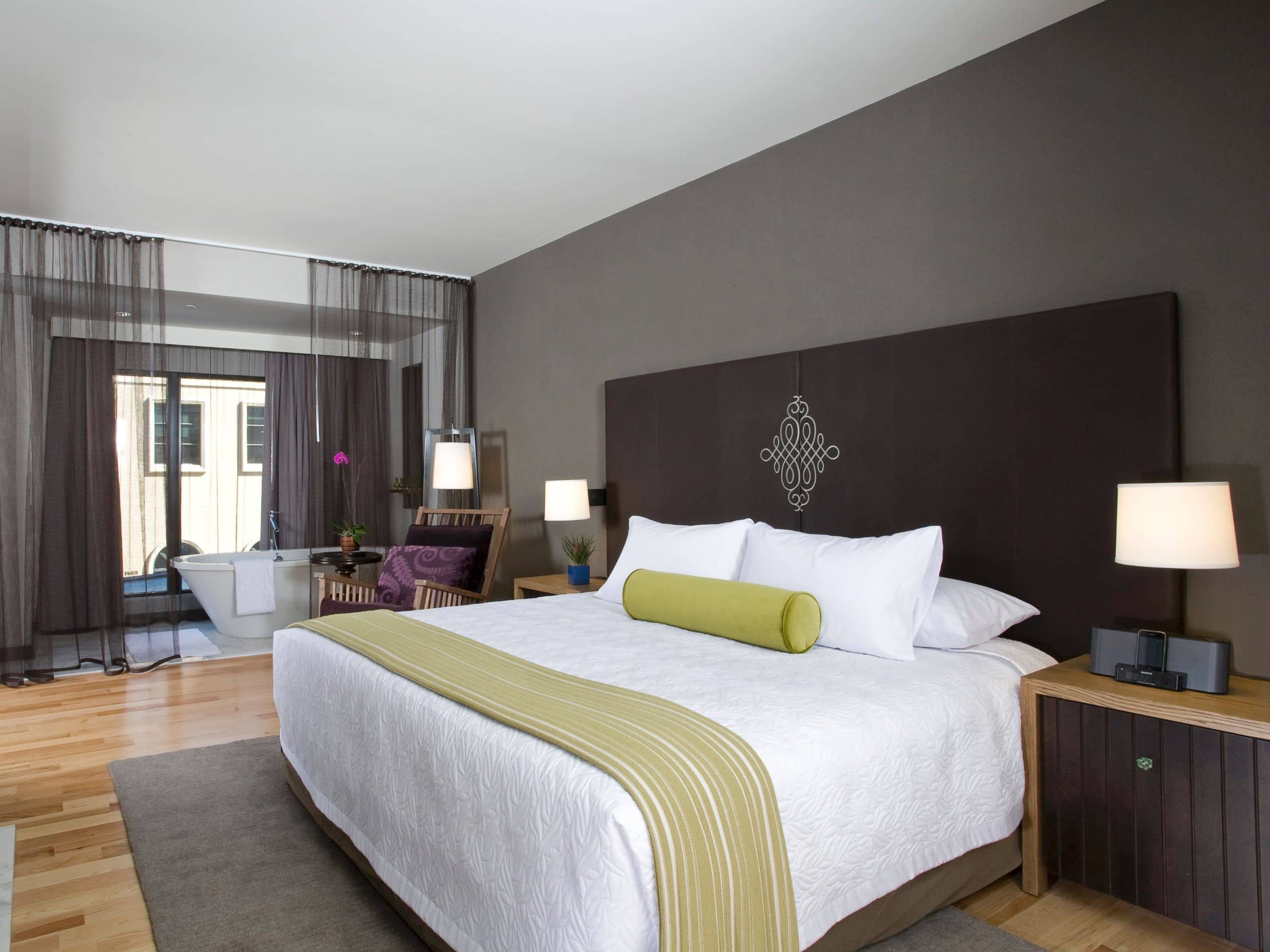 Andaz Napa Vintner Suite Bedroom